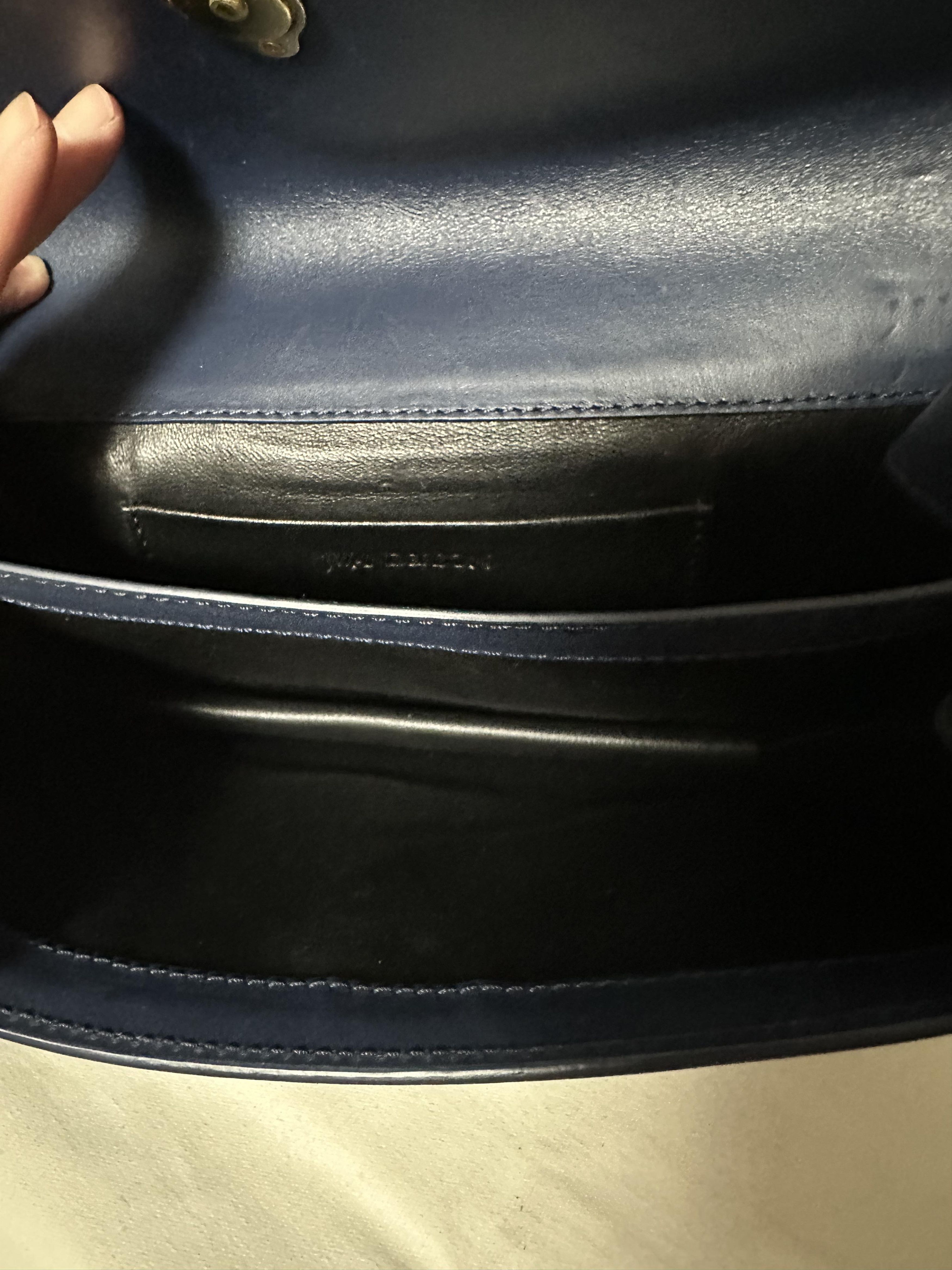 JW Anderson logo navy bag Size ONE SIZE - 7 Thumbnail