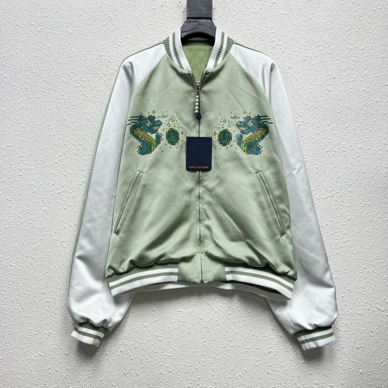 Louis Vuitton Louis Vuitton Beaded Year of the Dragon Silk Baseball Jack Size US M / EU 48-50 / 2 - 1 Thumbnail