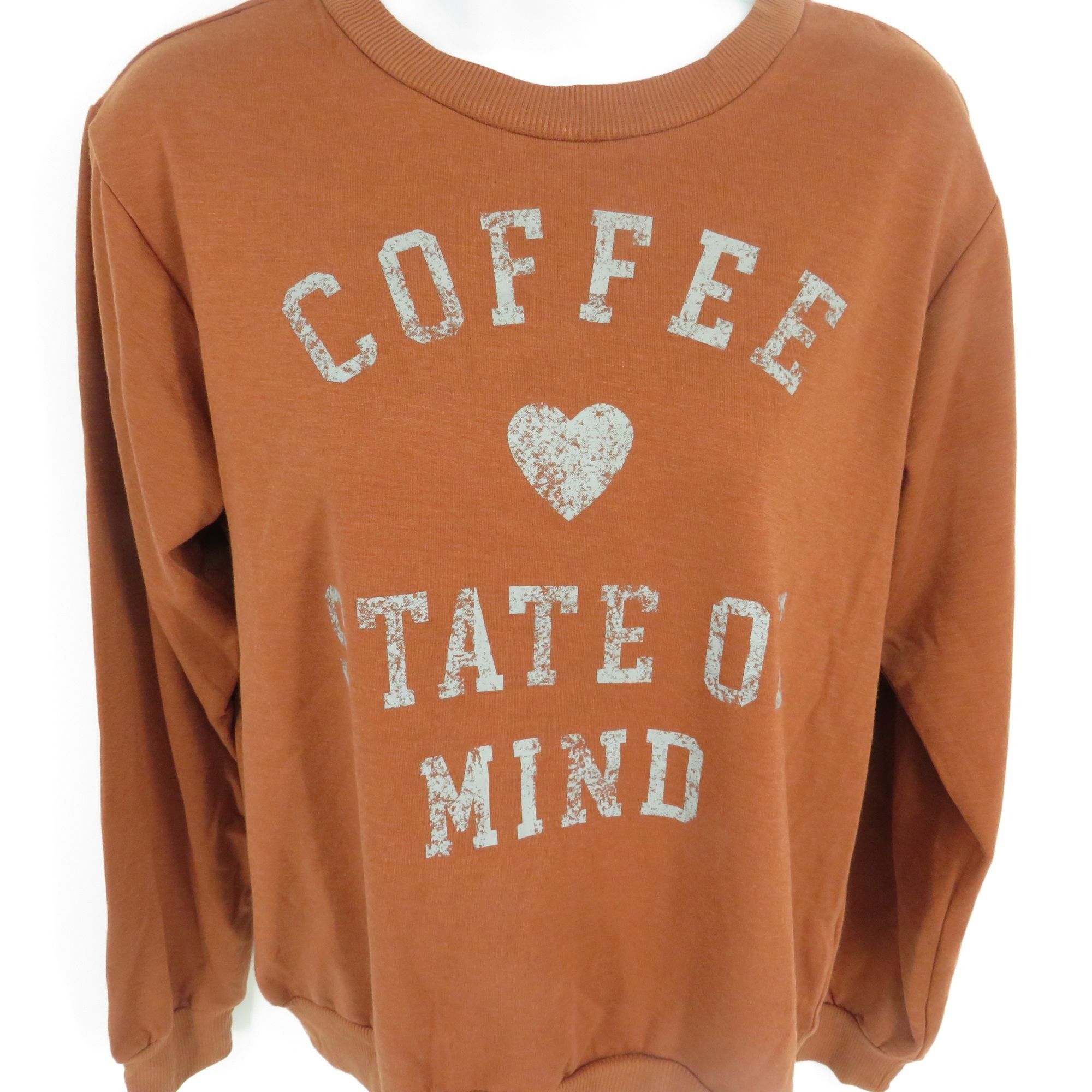 Other Fifth Sun Coffee State Of Mind Top Small Fifth Sun Rust Bro Size S / US 4 / IT 40 - 3 Thumbnail