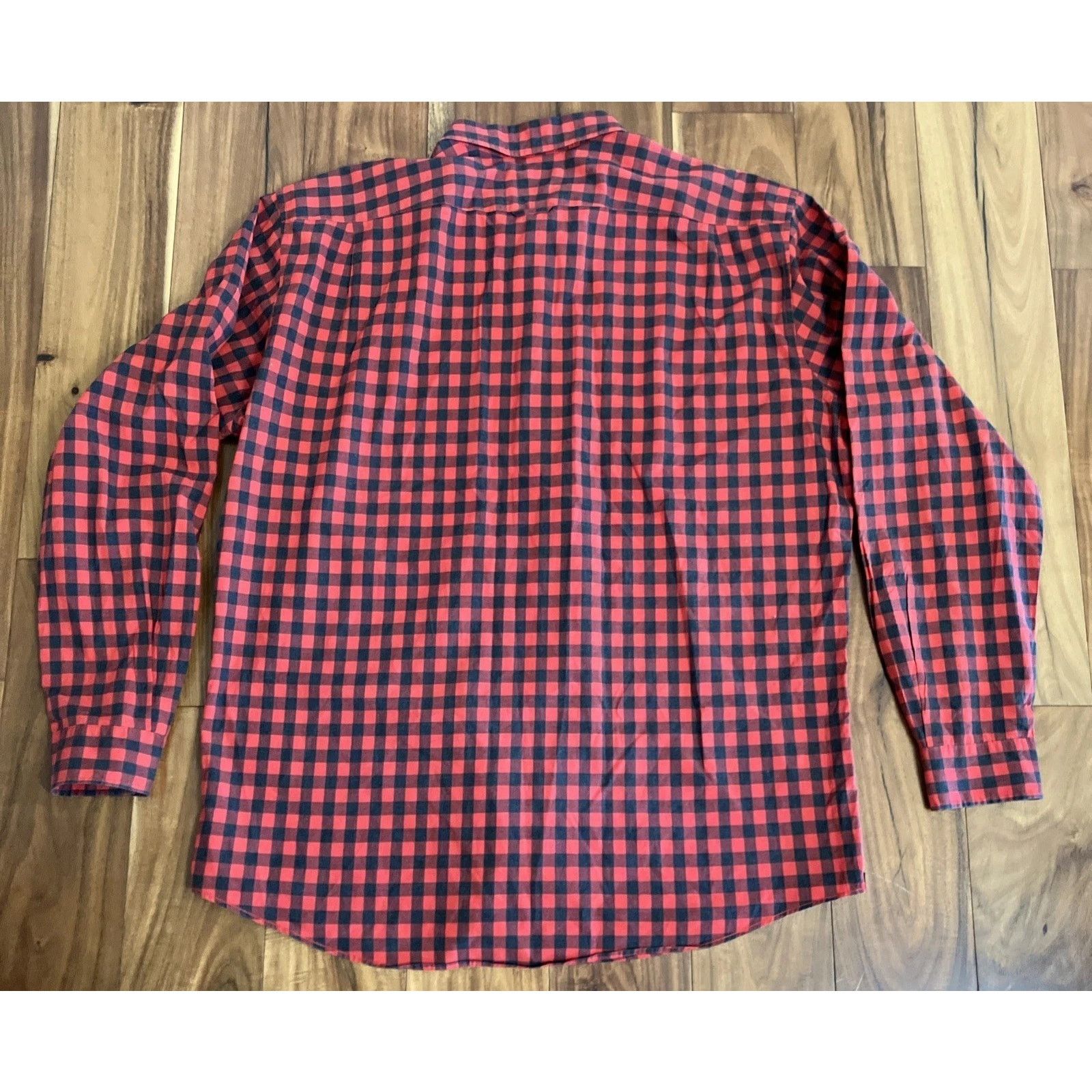 Lacoste Lacoste Men Regular Fit Checkered Button Down Shirt Large 44 Size US L / EU 52-54 / 3 - 20 Thumbnail