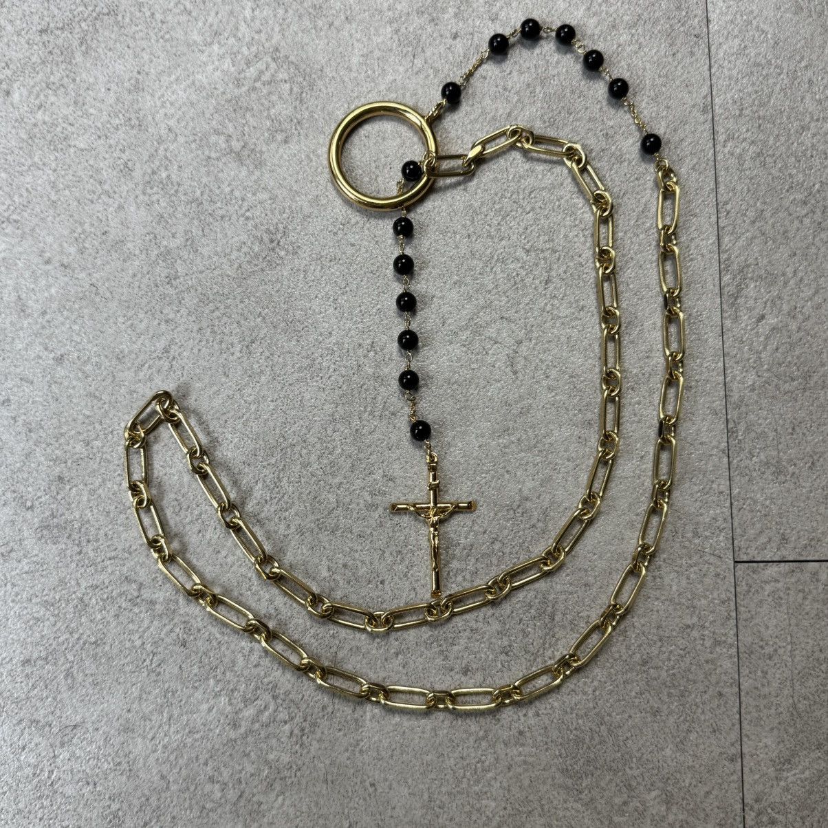 DOLCE & GABBANA rosario necklace ロザリオ COLLANA ROSARIO