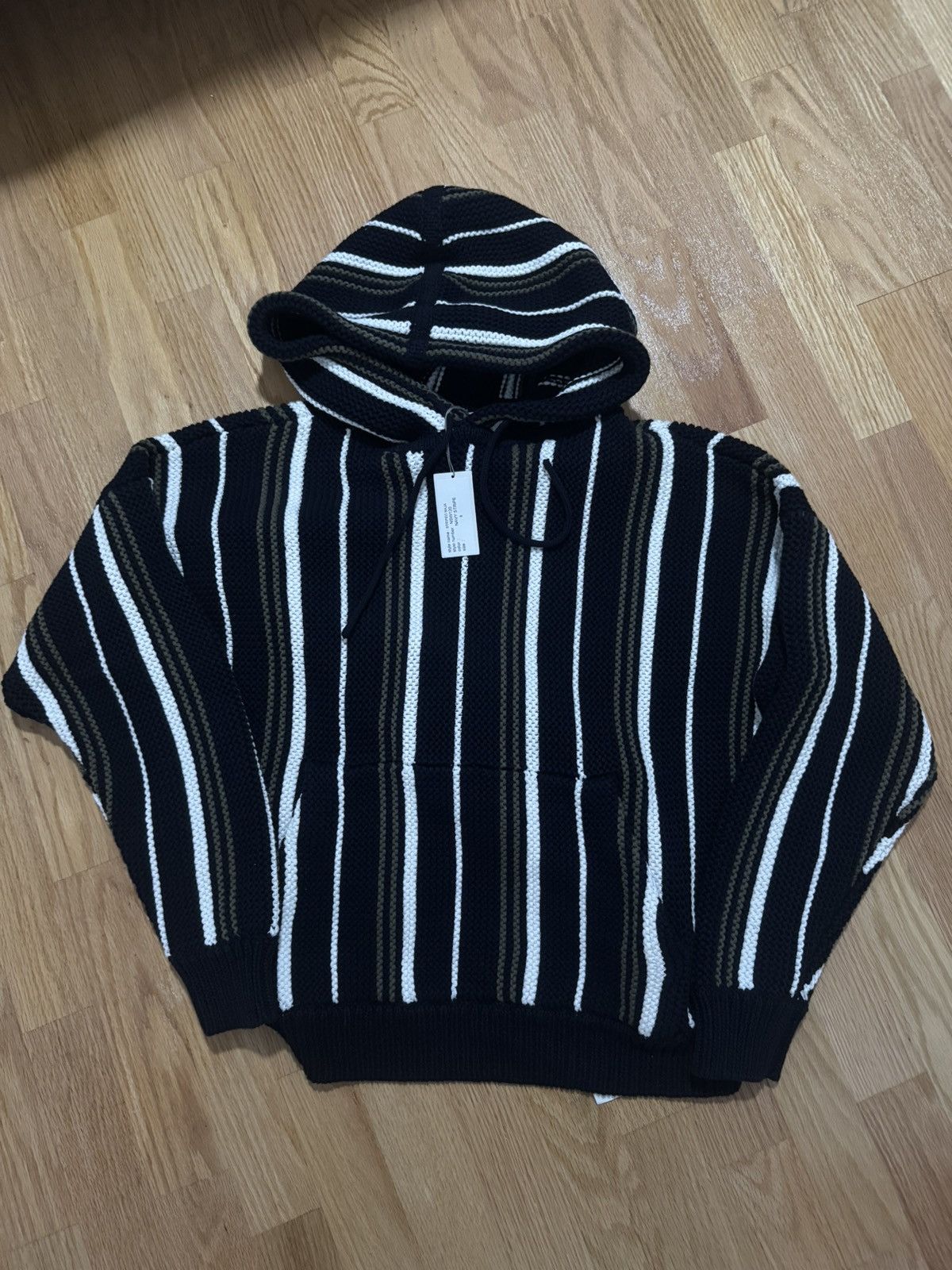 Other 6397 Striped Baja Knit Hoodie Size US S / EU 44-46 / 1 - 1 Thumbnail