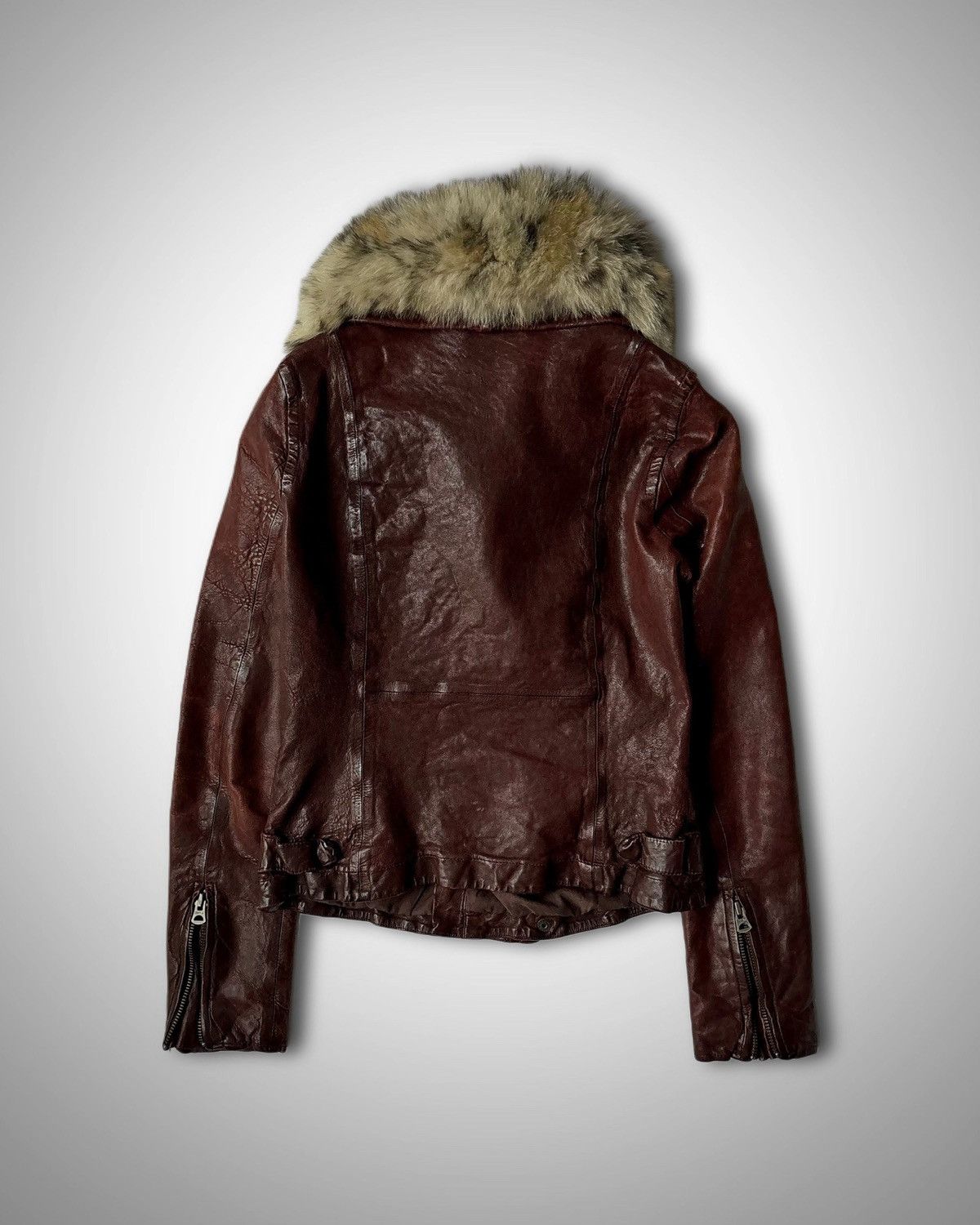Johnbull John Bull Leather Jacket Size XS / US 0-2 / IT 36-38 - 2 Thumbnail