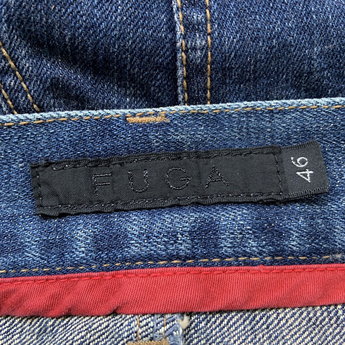 GOSTAR DE FUGA × If Six Was Nine × Le Grande Bleu (L.G.B.) Japanese Fuga Distressed Flare Denim Jeans Size US 31 - 5 Thumbnail