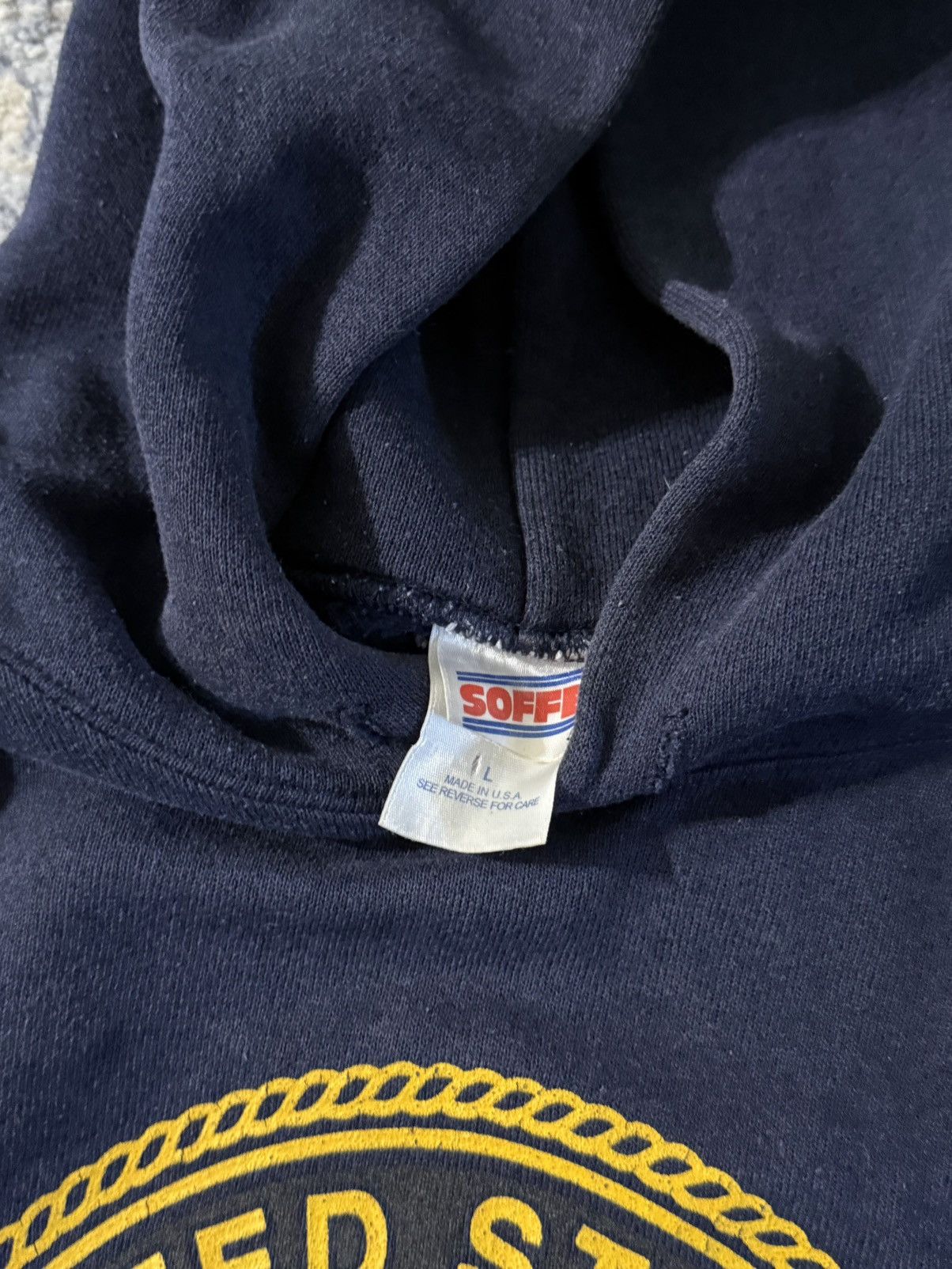 Vintage Vintage United States Navy hoodie Jerry Lorenzo Size US L / EU 52-54 / 3 - 4 Thumbnail