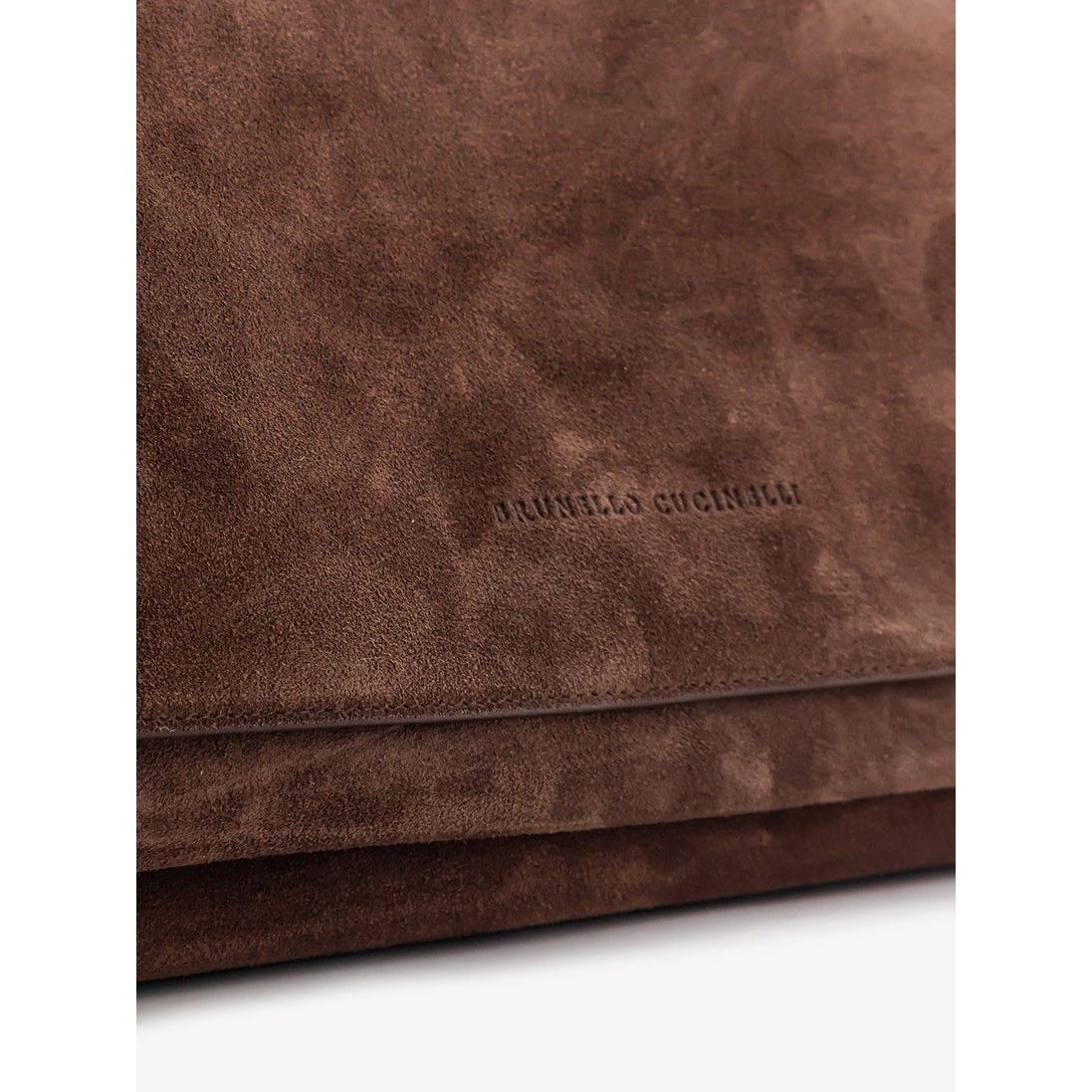 Brunello Cucinelli BRUNELLO CUCINELLI Brown Suede Crossbody Bag New Size ONE SIZE - 5 Thumbnail