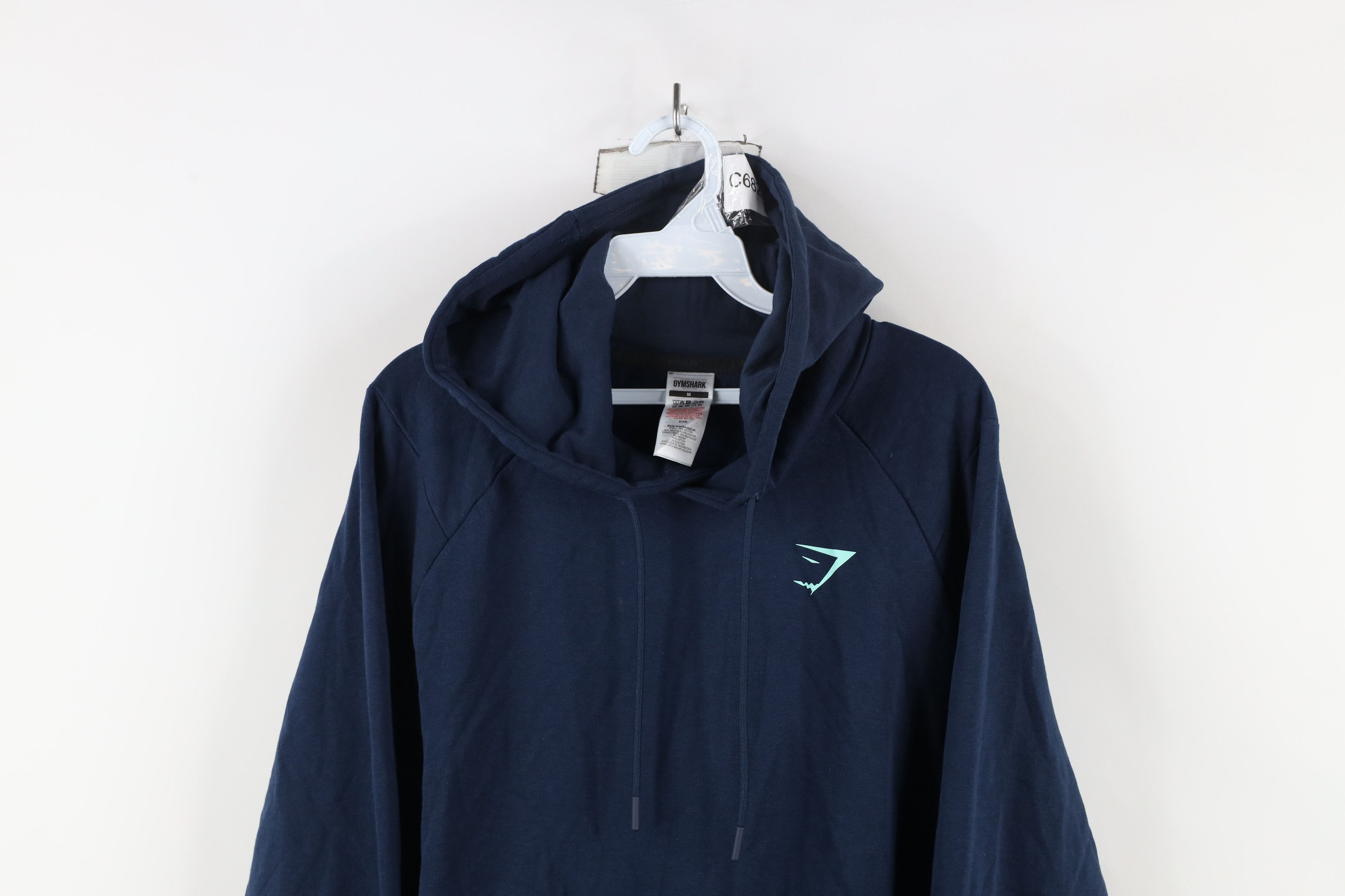 Gymshark × Vintage Gymshark Fit Spell Out Bold Gym Training Hoodie Sweatshirt Size US M / EU 48-50 / 2 - 2 Thumbnail