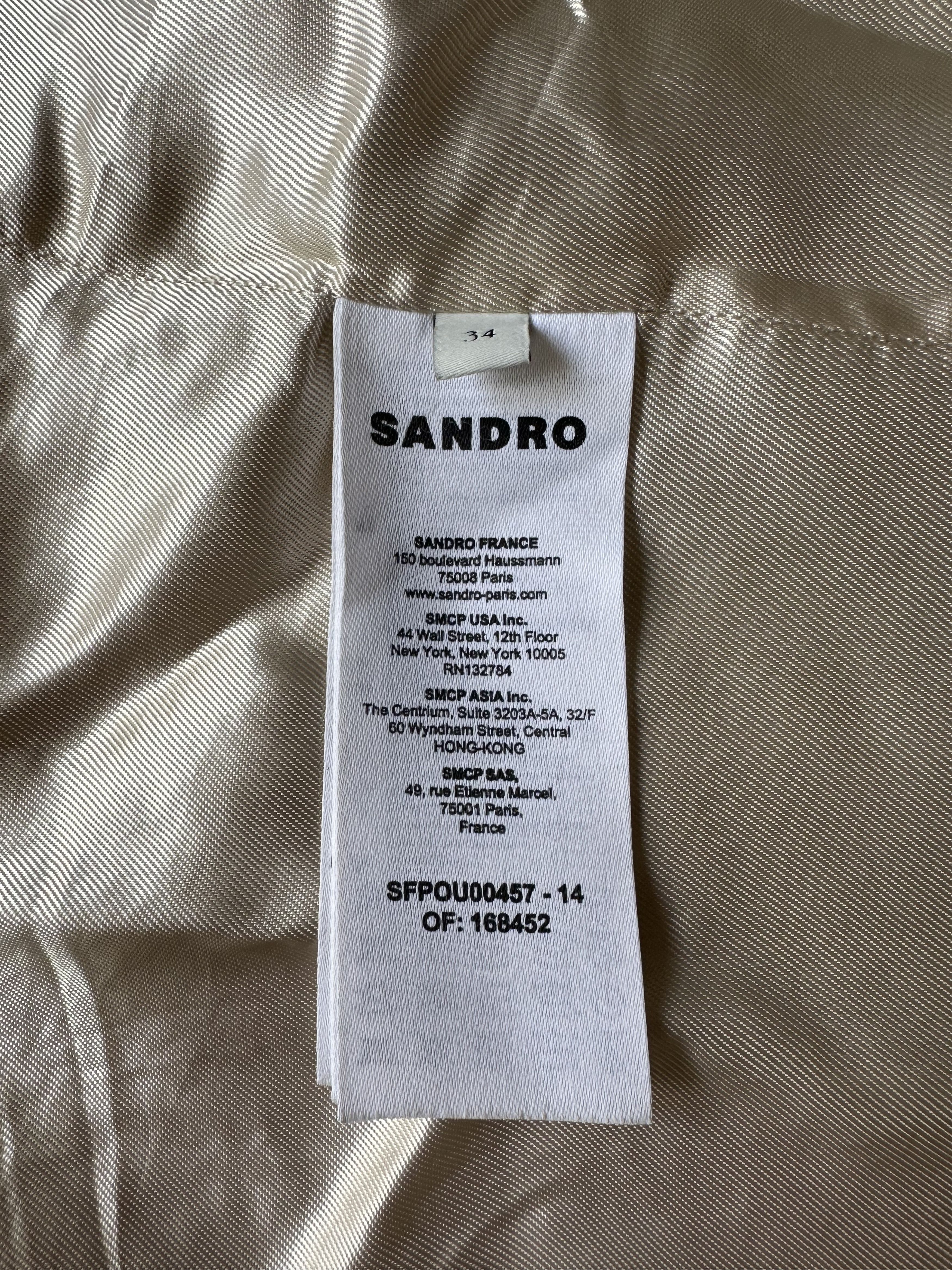 Sandro Sandro coat Size XS / US 0-2 / IT 36-38 - 9 Thumbnail