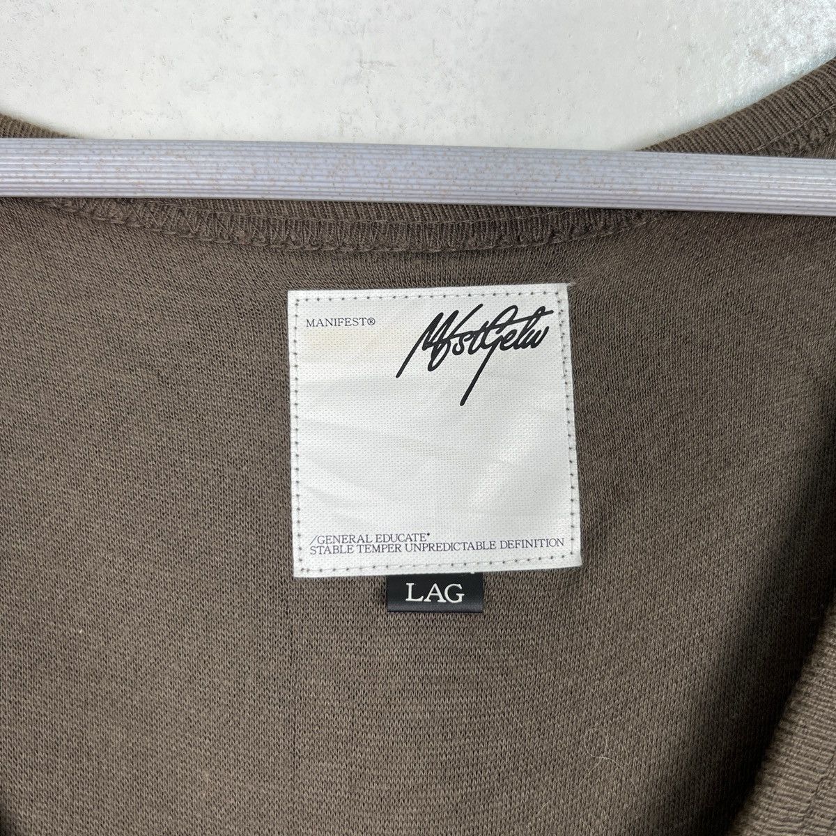 Japanese Brand 🔥 MANIFEST TEAR APART CARDIGAN MADE IN JAPAN Size US L / EU 52-54 / 3 - 15 Thumbnail