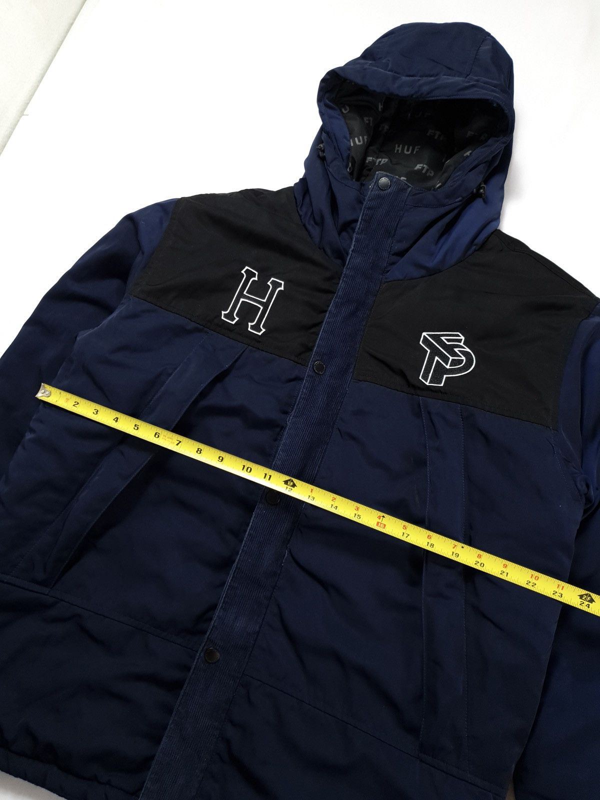 Fuck The Population × Huf FTP x HUF Corduroy Lined Jacket (2016) Size US L / EU 52-54 / 3 - 5 Thumbnail