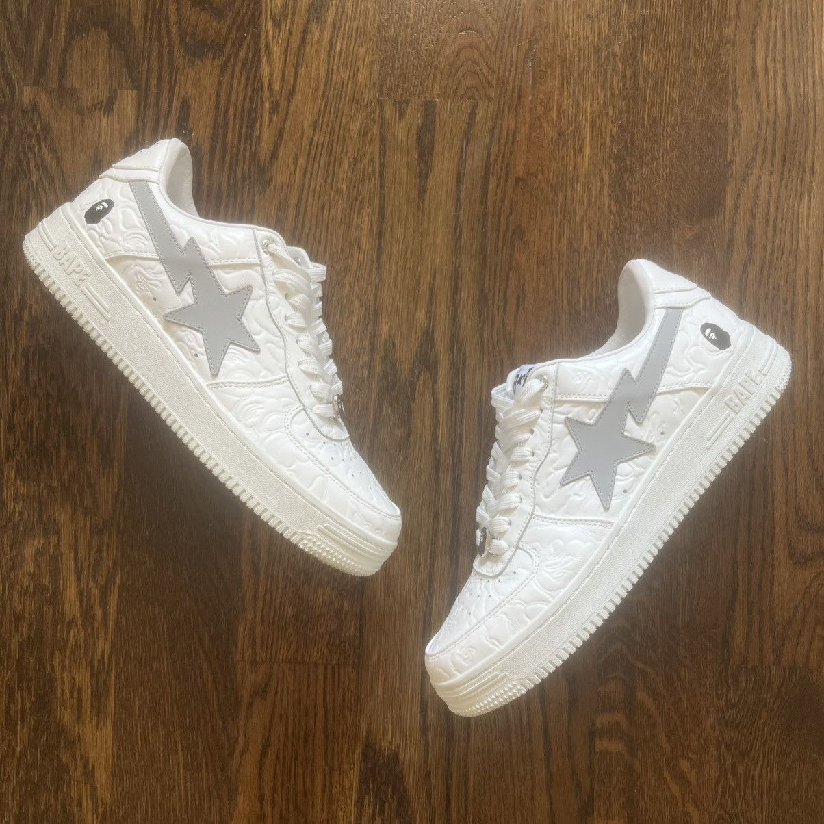 Bape Bapesta #3 Ml 'Line Camo White' Size 11 Size US 10.5 / EU 43-44 - 2 Thumbnail