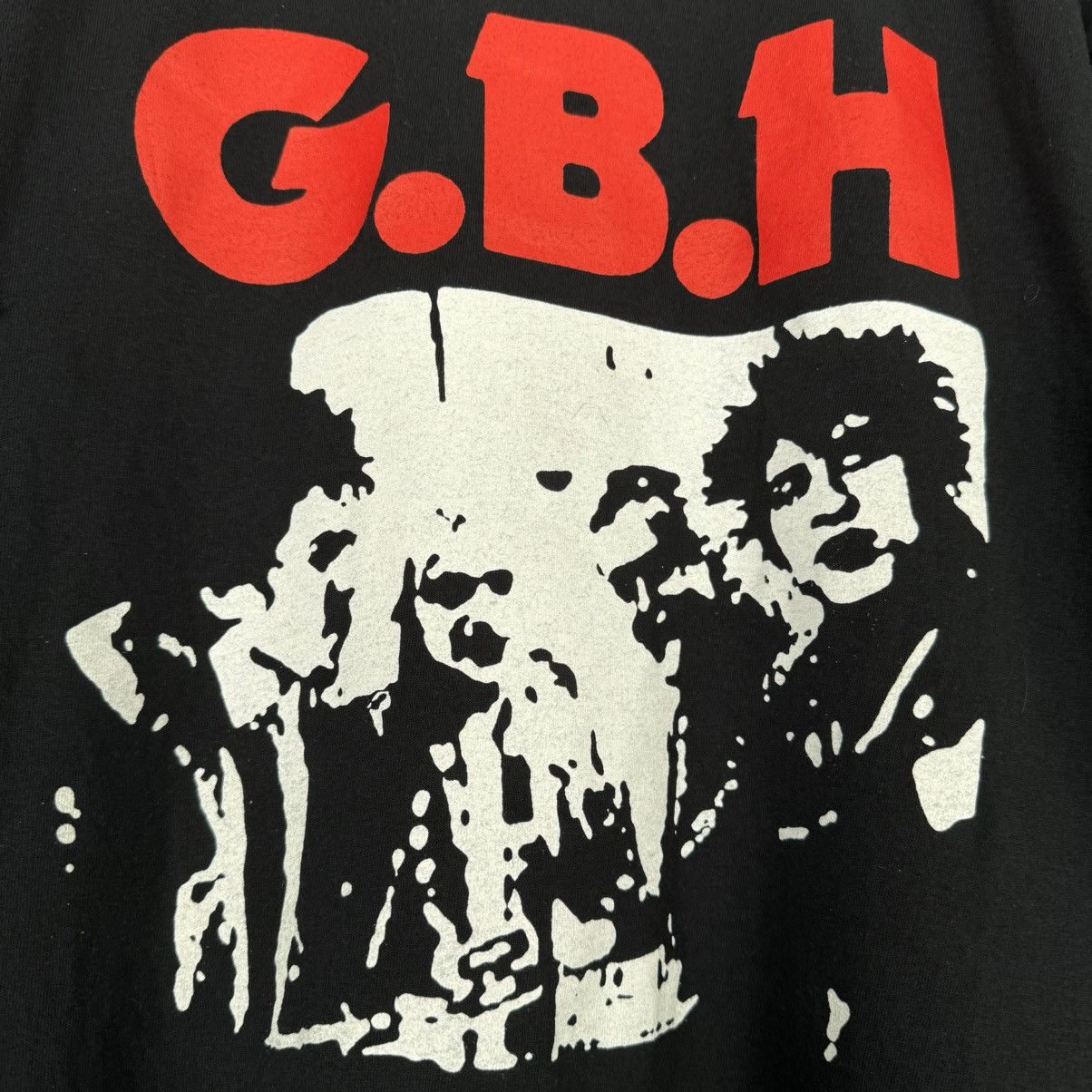 Band Tees Vintage Charged G.B.H. Punk Band Euro T Shirt Size US XL / EU 56 / 4 - 4 Thumbnail