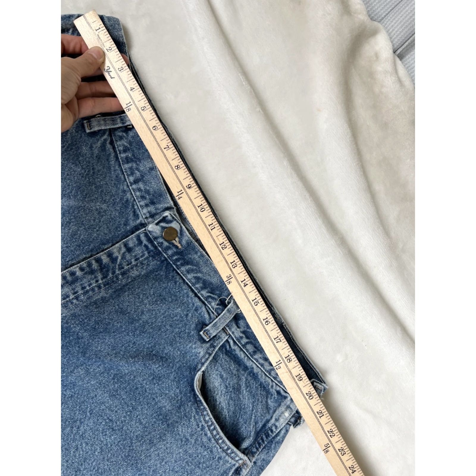 Denime Bulwark FR Jeans Mens 40x34 Blue Relaxed Straight Flame-Resistant Work Denim Shirt? Size US 40 / EU 56 - 5 Thumbnail