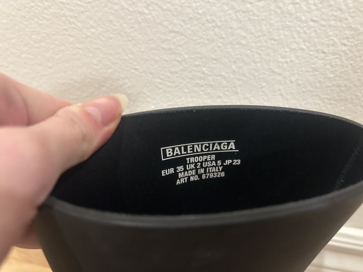 Balenciaga Balenciaga TROOPER boots Size US 5 / IT 35 - 3 Thumbnail