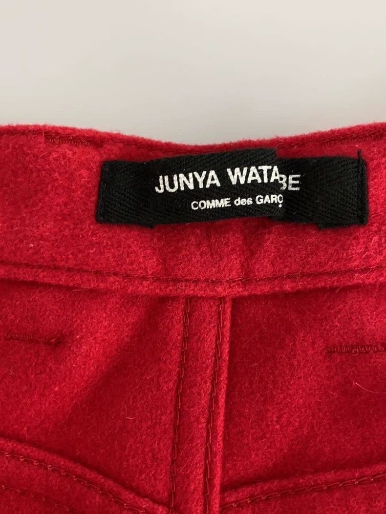 Comme des Garcons Comme Des Garcons size S Red deformed cropped pants Size 24" / US 00 / IT 34 - 5 Thumbnail