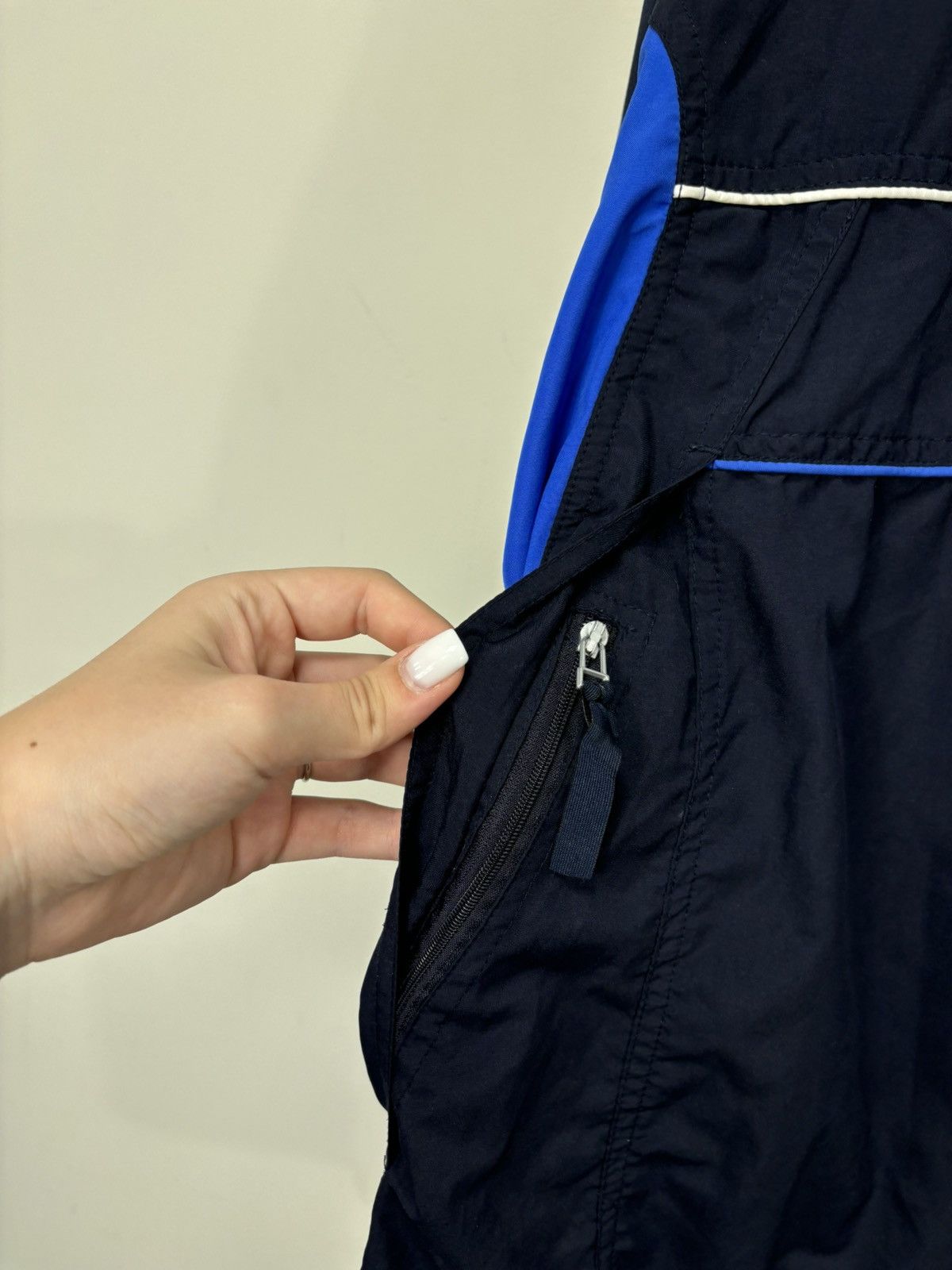 Puma Vintage Puma King IFA Football Rare Navy Nylon Track Jacket Size US XXL / EU 58 / 5 - 13 Thumbnail