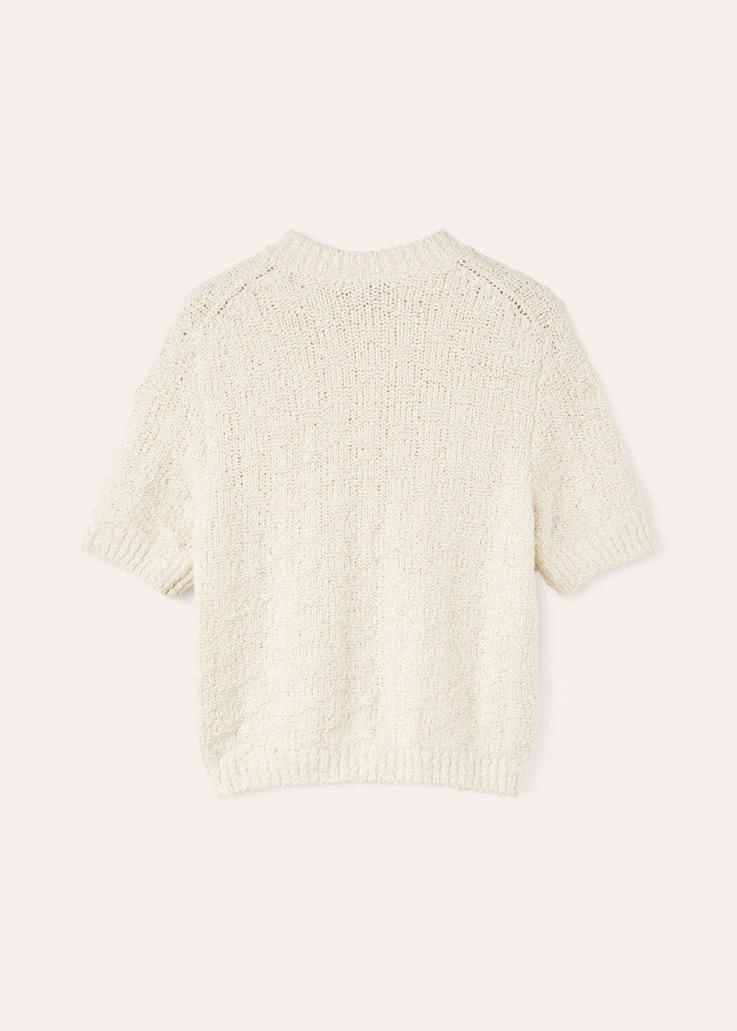 Loro Piana o1w1db10825 FAO2877 Folecchio Crewneck Sweater in Ivory Size S / US 4 / IT 40 - 6 Thumbnail