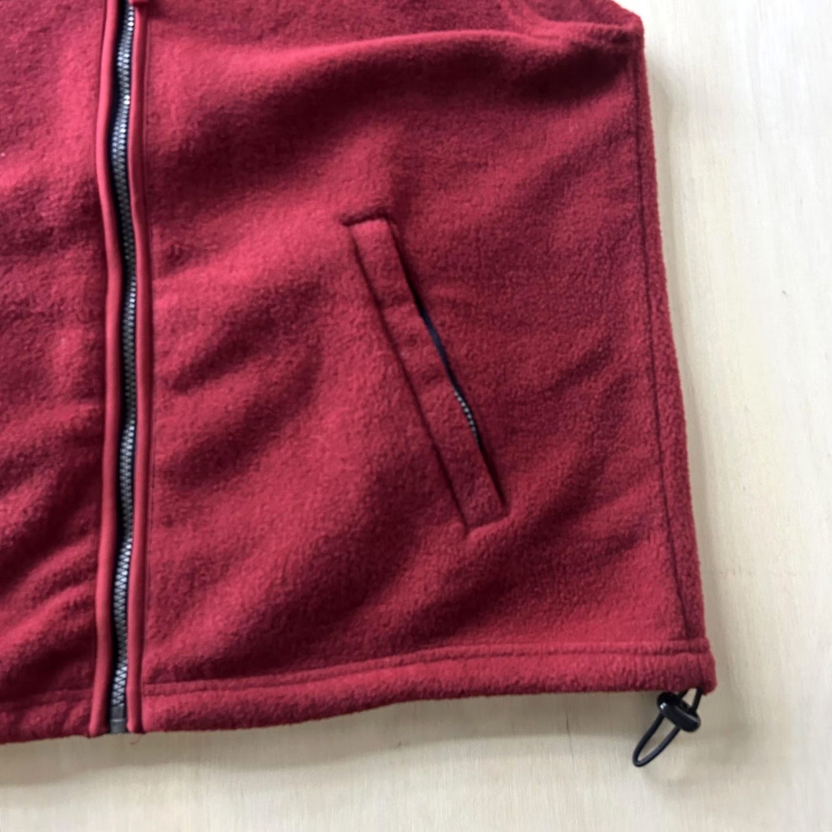 Faded Glory Faded Glory Mens Vest - Red Fleece Casual Hiking Size US L / EU 52-54 / 3 - 2 Thumbnail
