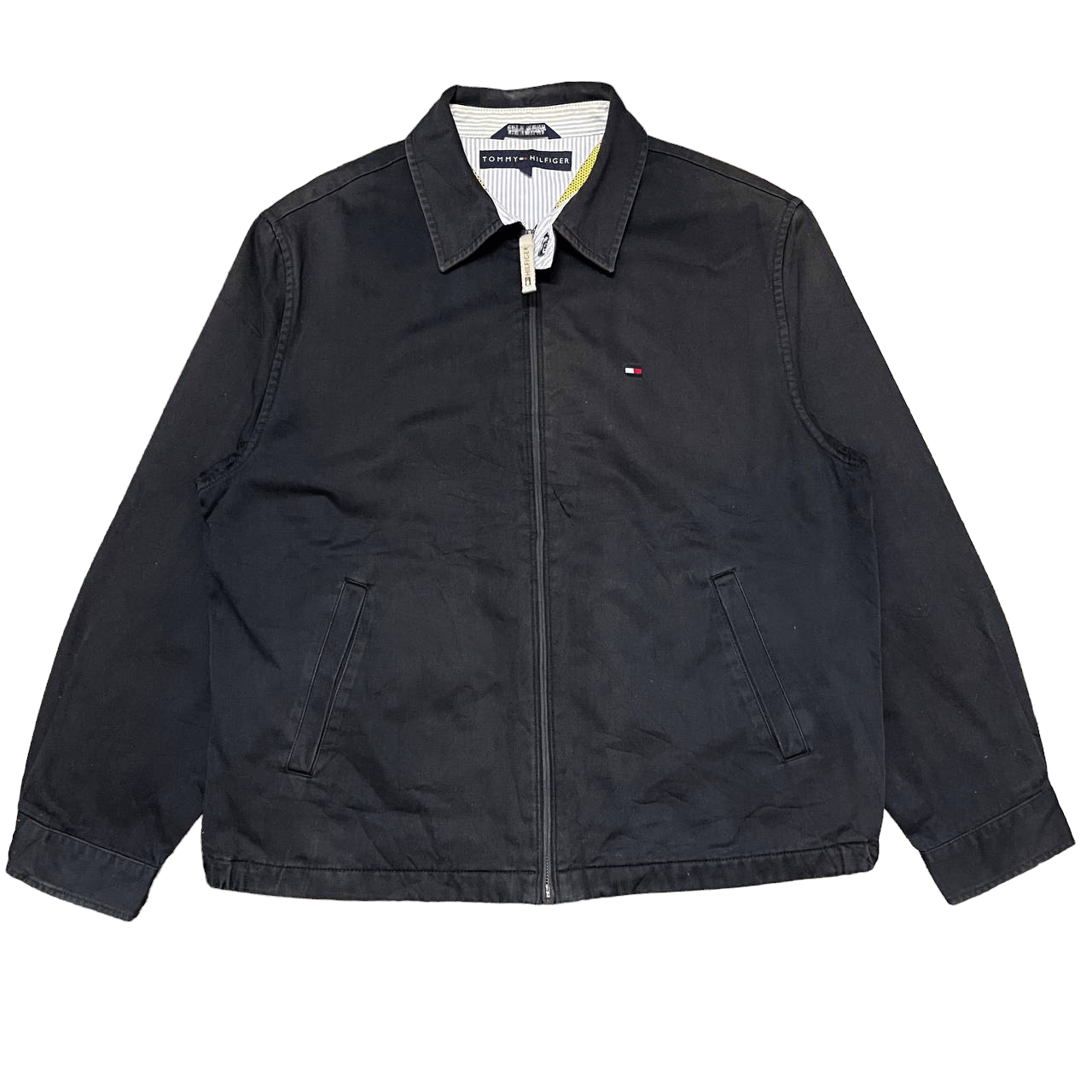 Tommy Hilfiger Vintage Tommy Hilfiger Cotton Chore Jacket Size US L / EU 52-54 / 3 - 1 Thumbnail