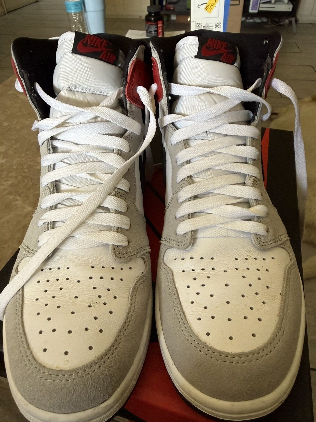 Jordan Brand Jordan 1 smoke greys Size US 10 / EU 43 - 16 Thumbnail
