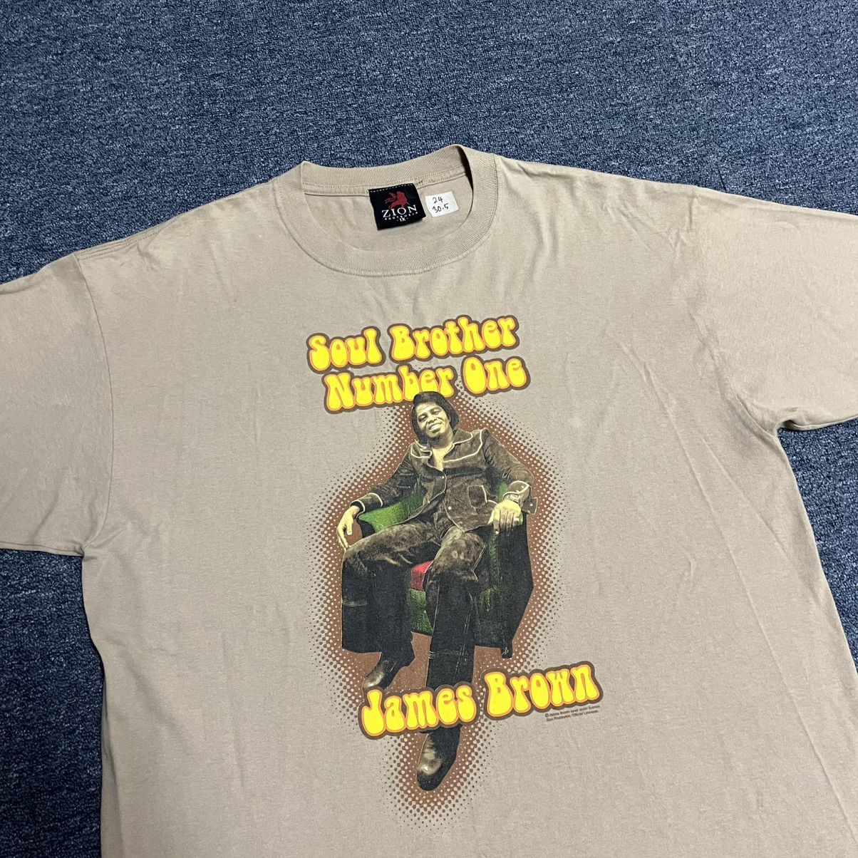 Band Tees Vintage James Brown “Soul Brother Number One” Size US XL / EU 56 / 4 - 3 Thumbnail