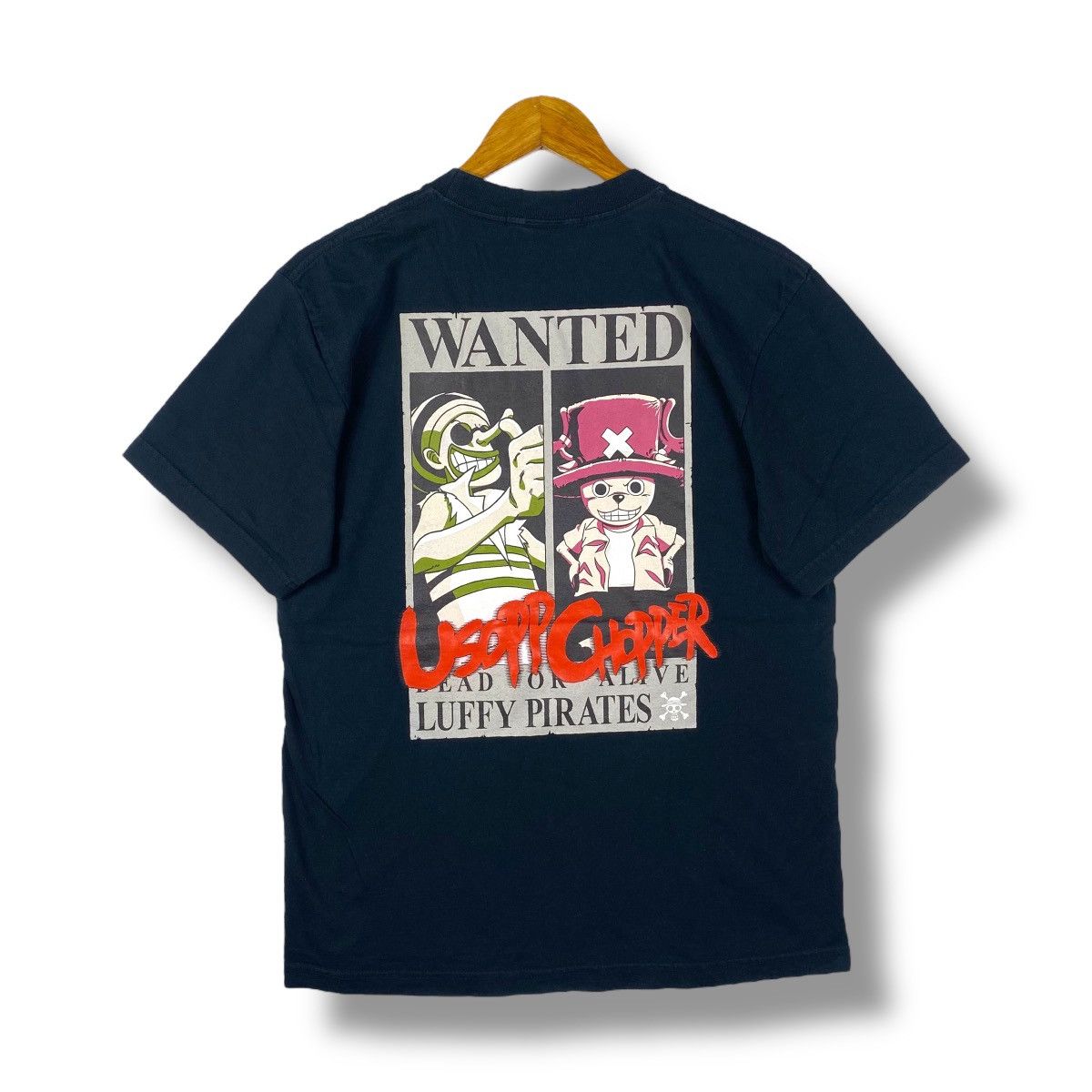 Anime Vintage 00's ONE PIECE The Movie No.6 Usopp & Chopper Tee Size US L / EU 52-54 / 3 - 1 Thumbnail