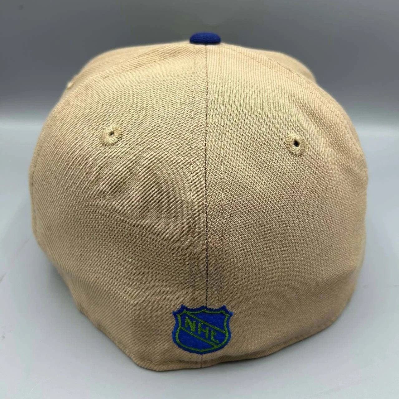 New Era Hartford Whalers Hat Men 7 Brown Blue NHL Fitted Cap New Size ONE SIZE - 9 Thumbnail