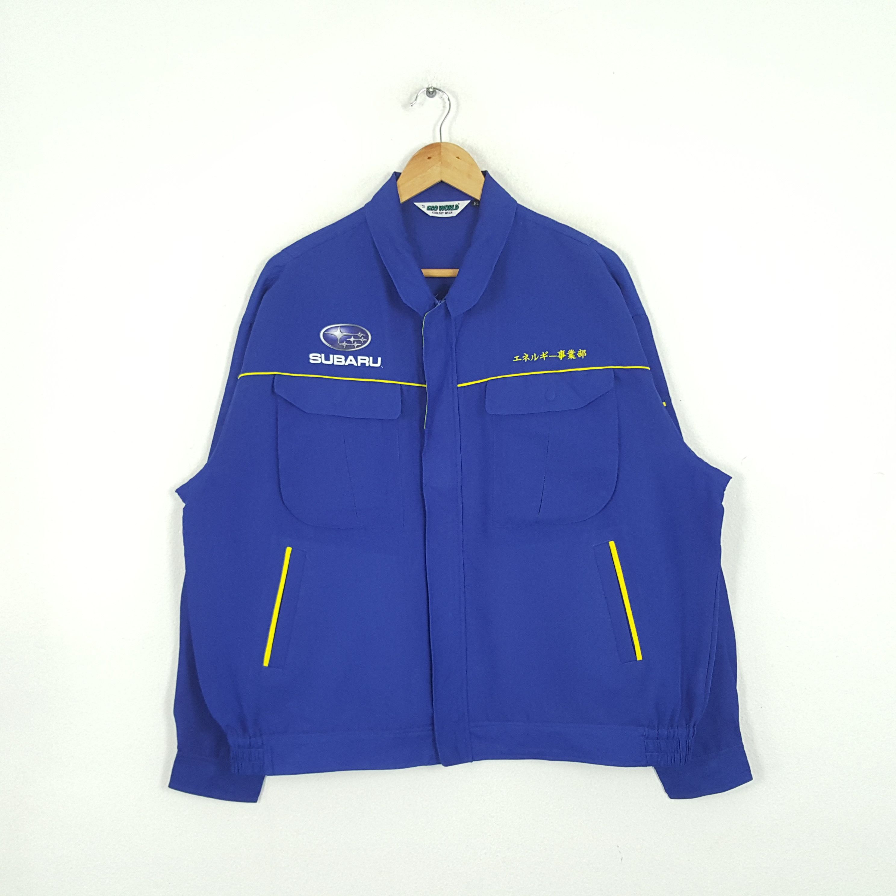 Japanese Brand × Vintage Vintage Subaru Japanese Rally Team Custom Art Jacket Size US XXL / EU 58 / 5 - 3 Thumbnail