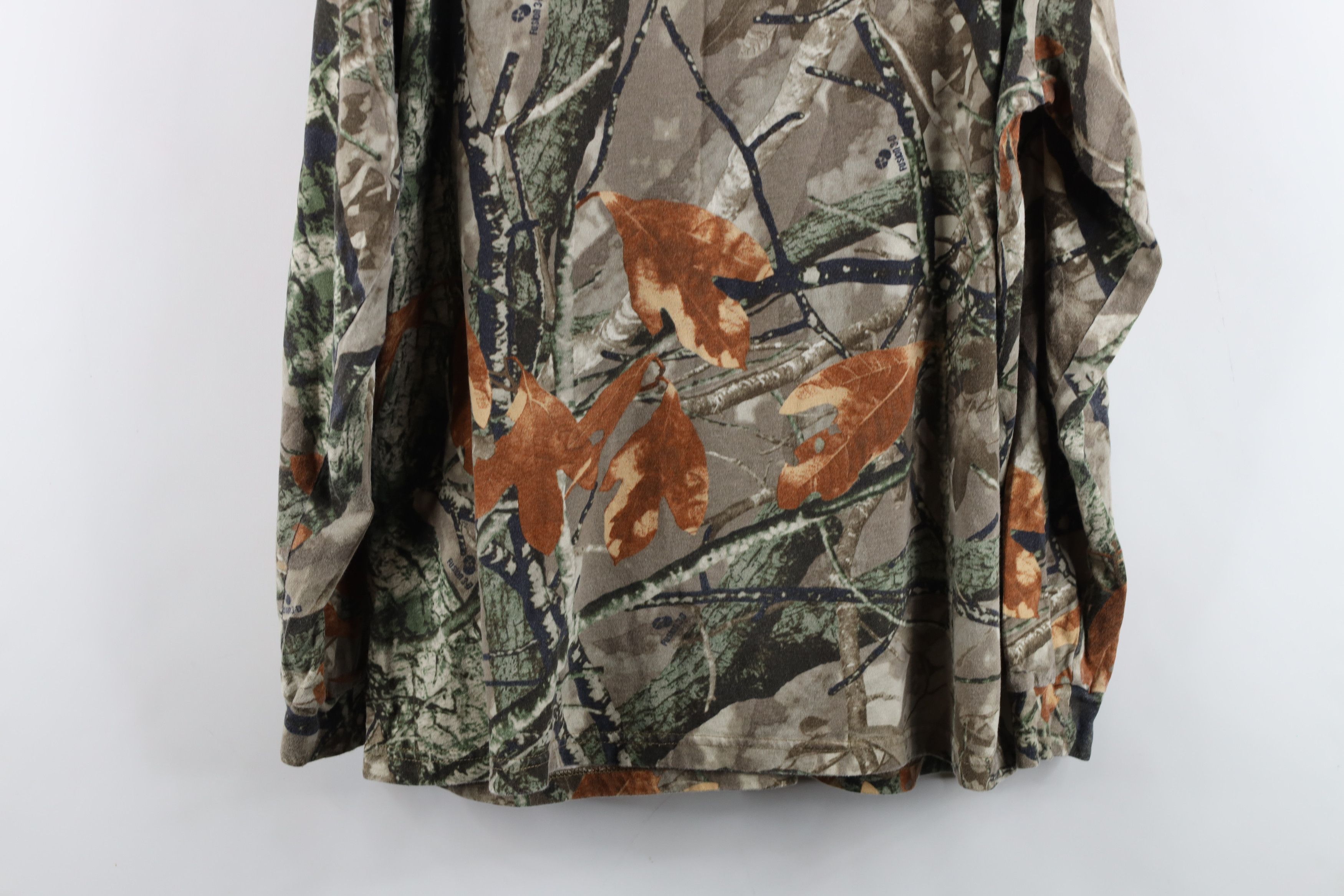 Vintage Vintage Y2K Streetwear Camouflage Long Sleeve Pocket T-Shirt Size US L / EU 52-54 / 3 - 10 Thumbnail