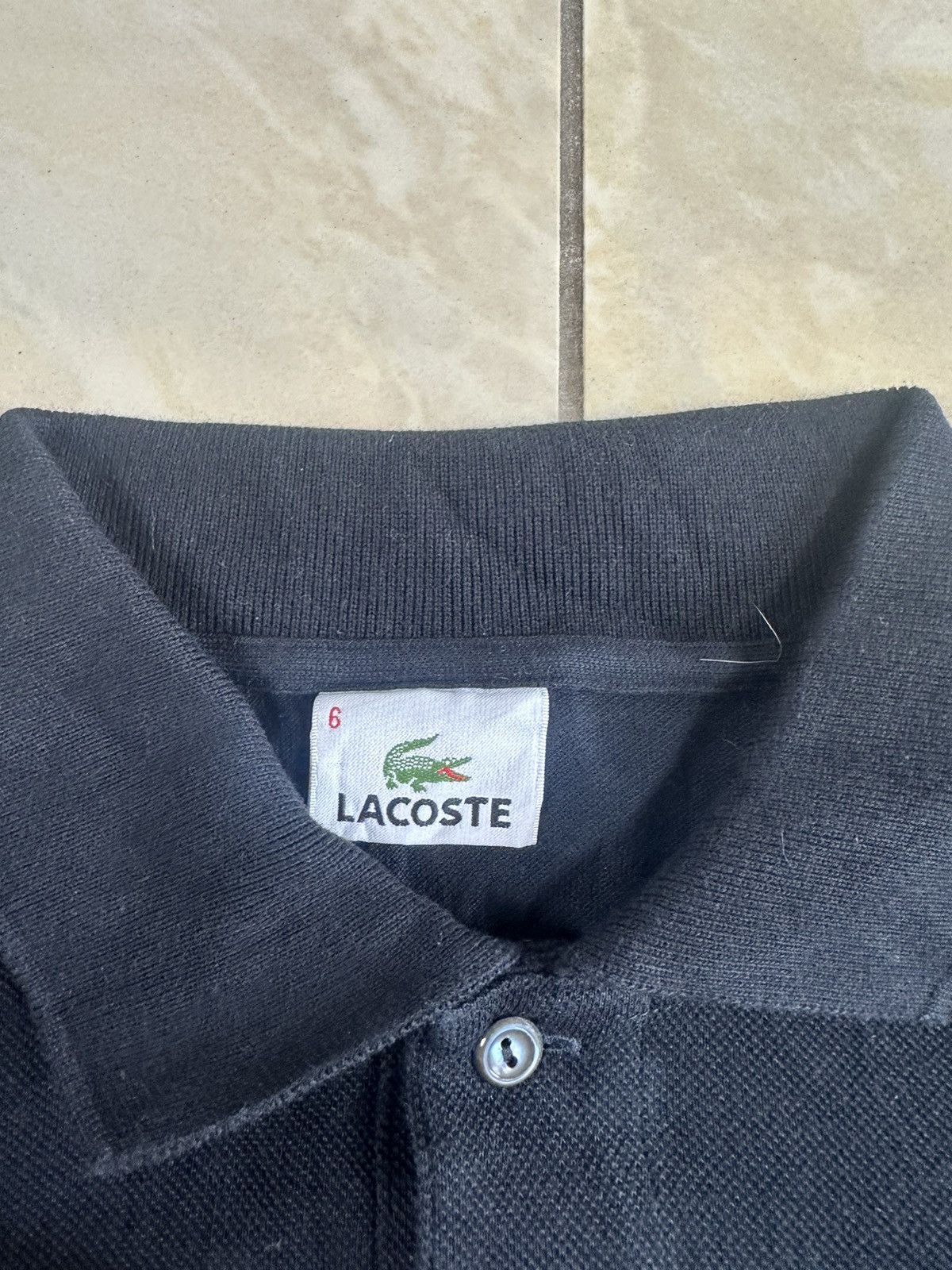 Lacoste Lacoste Polo Shirt Black Size US XL / EU 56 / 4 - 4 Thumbnail