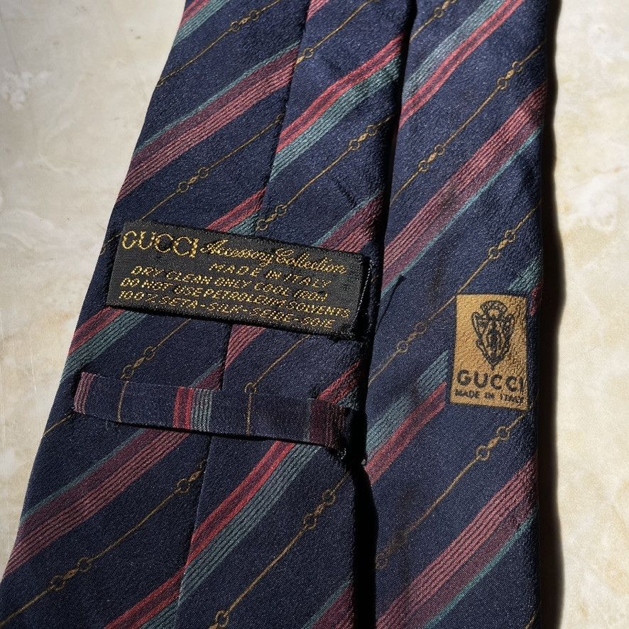 Gucci Gucci Striped Ties Size ONE SIZE - 6 Thumbnail