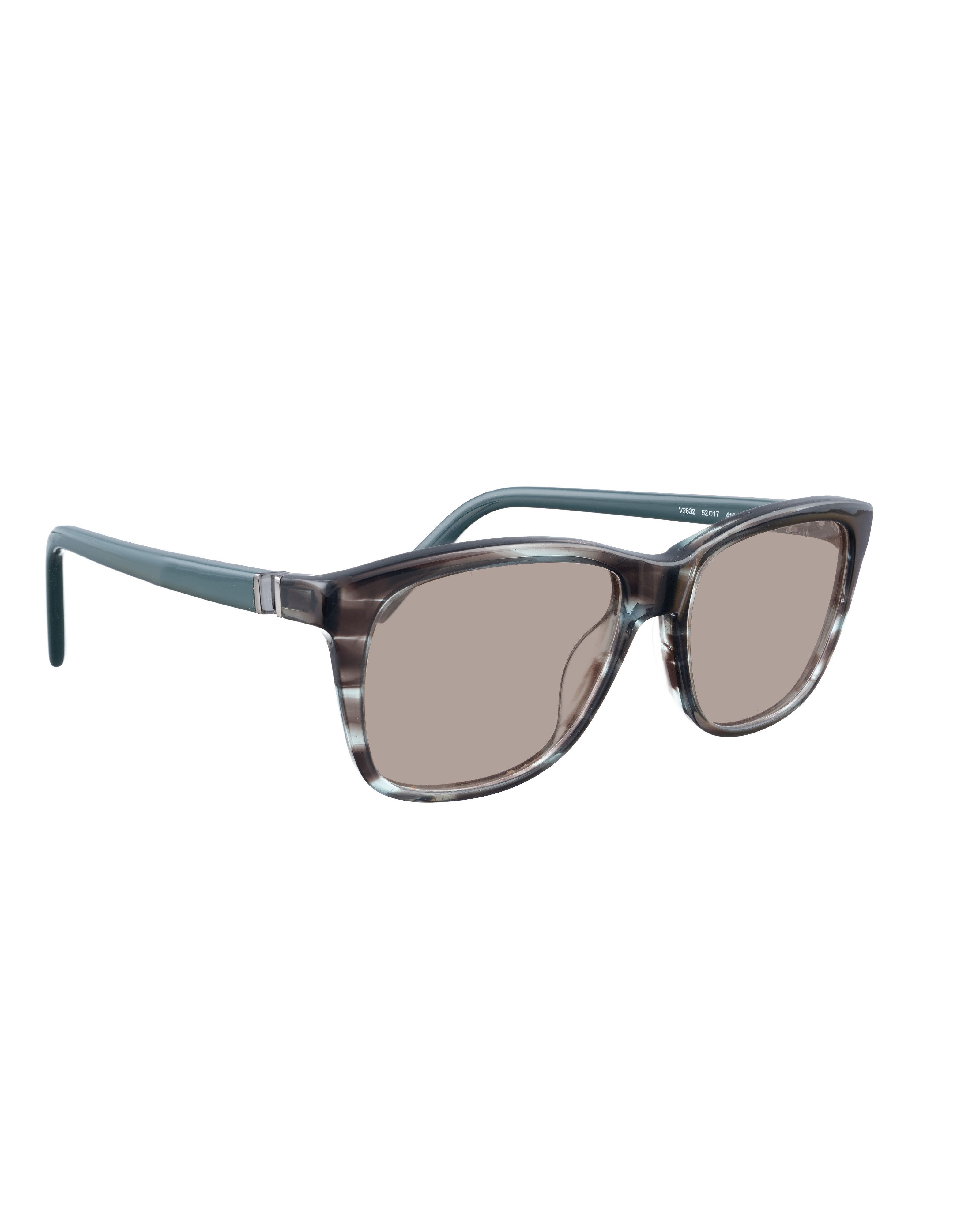 Valentino Valentino 00s Plastic Jade Green Sunglasses Size ONE SIZE - 1 Thumbnail