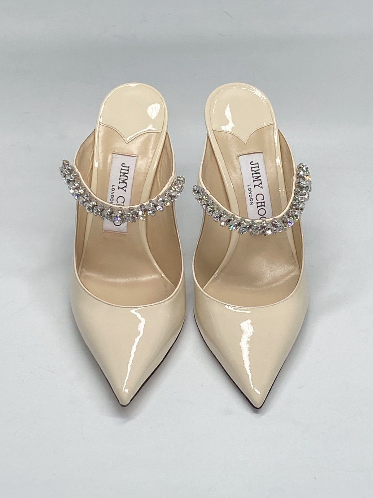 Jimmy Choo Jimmy Choo Bing Embellished Patent Leather Mules size 37 Size US 7 / IT 37 - 5 Thumbnail