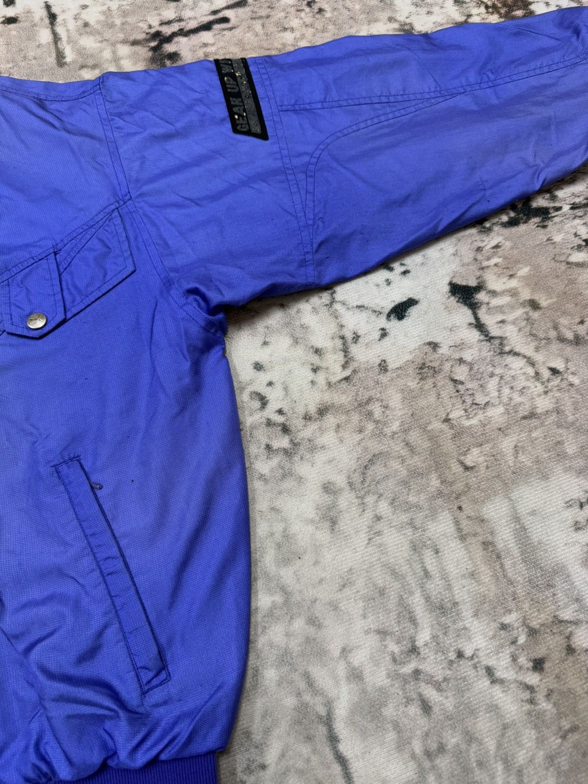 Puma × Vintage Vintage 90s Puma Nylon Bomber Jacket Size US M / EU 48-50 / 2 - 16 Thumbnail