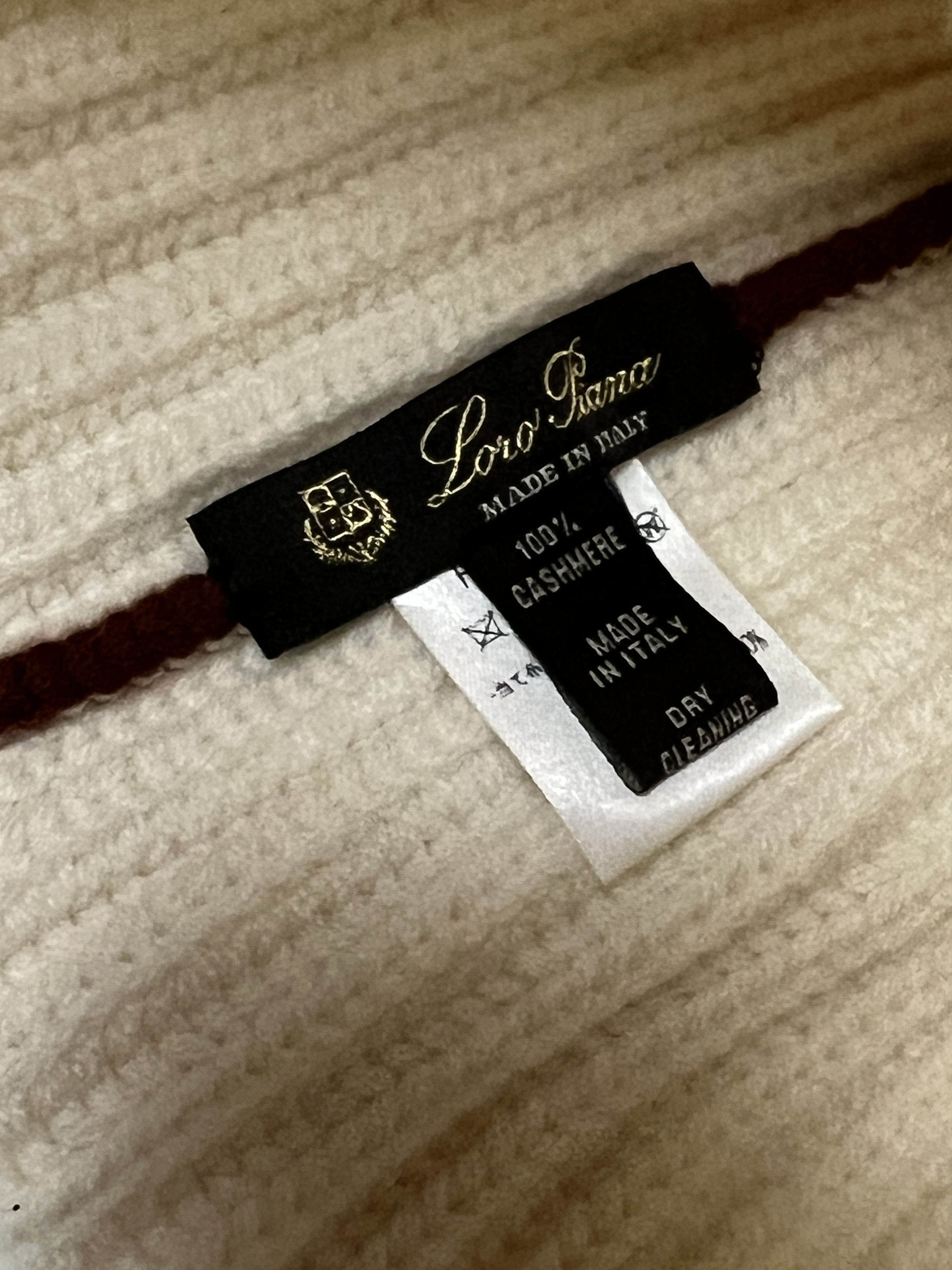 Loro Piana Maglia Inglese Ribbed Cashmere Beanie Size ONE SIZE - 2 Thumbnail