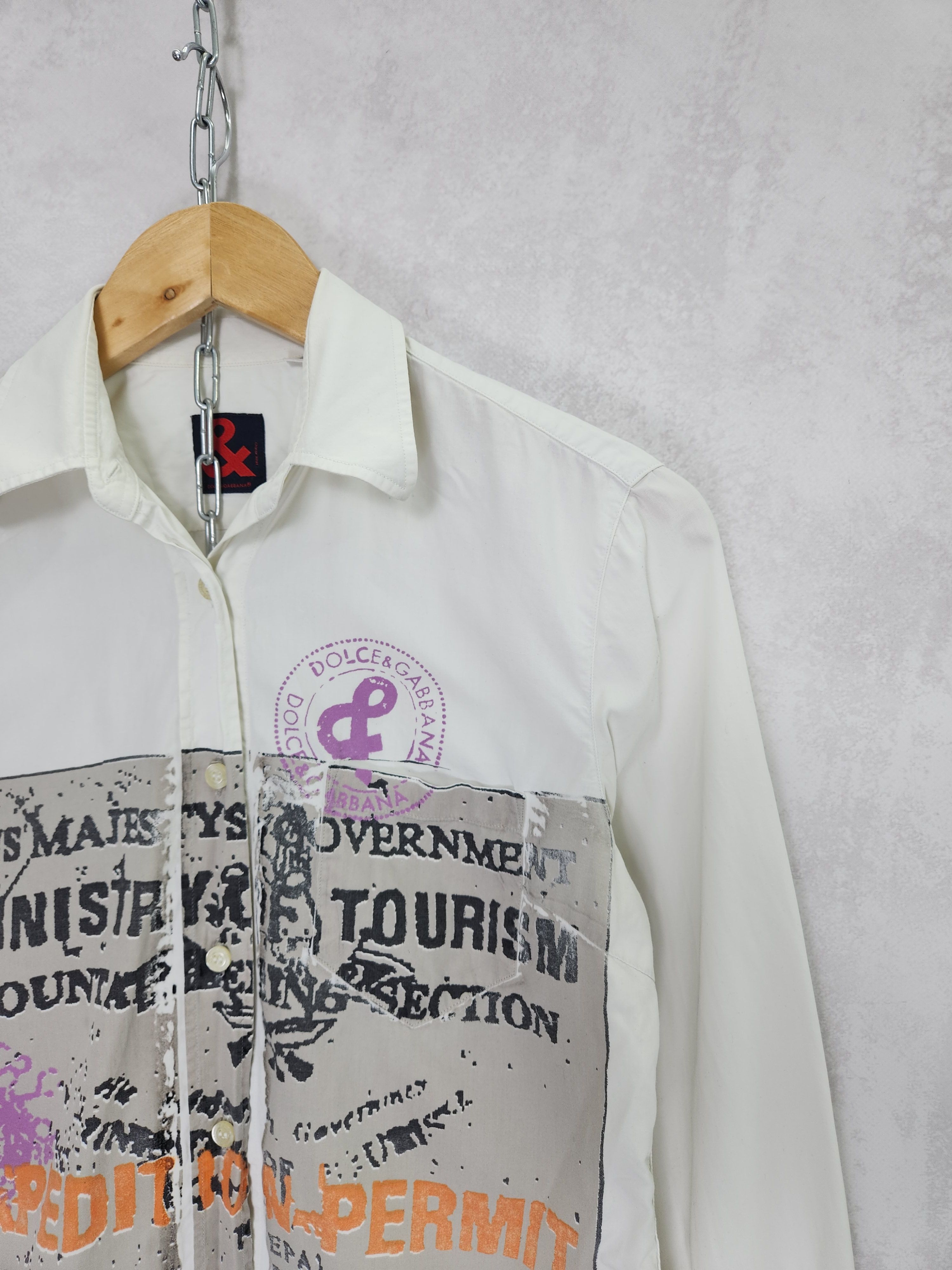 Dolce & Gabbana Dolce Gabbana expedition shirt button ups Size M / US 6-8 / IT 42-44 - 5 Thumbnail