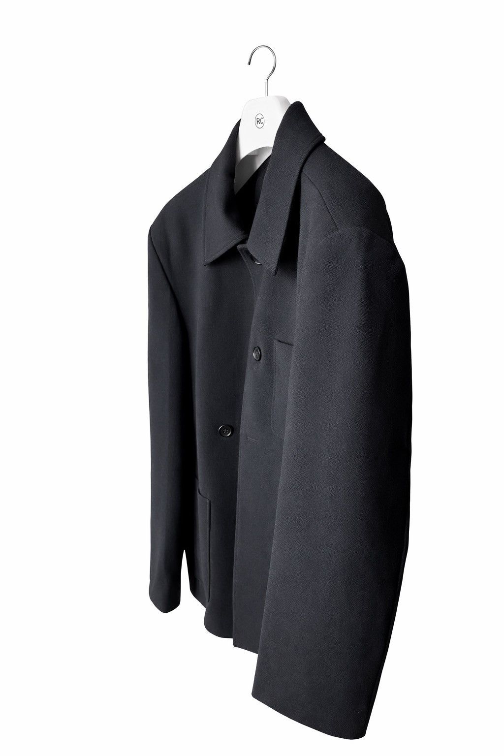 RECTO RECTO Virgin Wool Black Jacket XL Size US XL / EU 56 / 4 - 6 Thumbnail