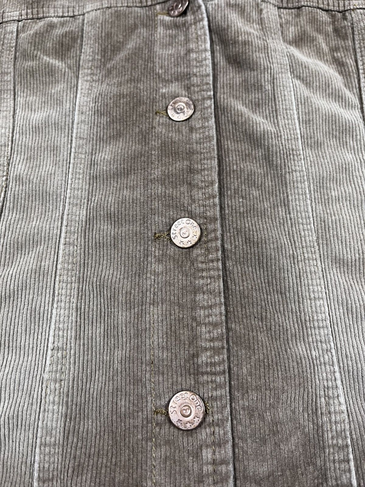 Vintage Vintage Y2K ribbed corduroy knit button ups crop jacket Size M / US 6-8 / IT 42-44 - 3 Thumbnail