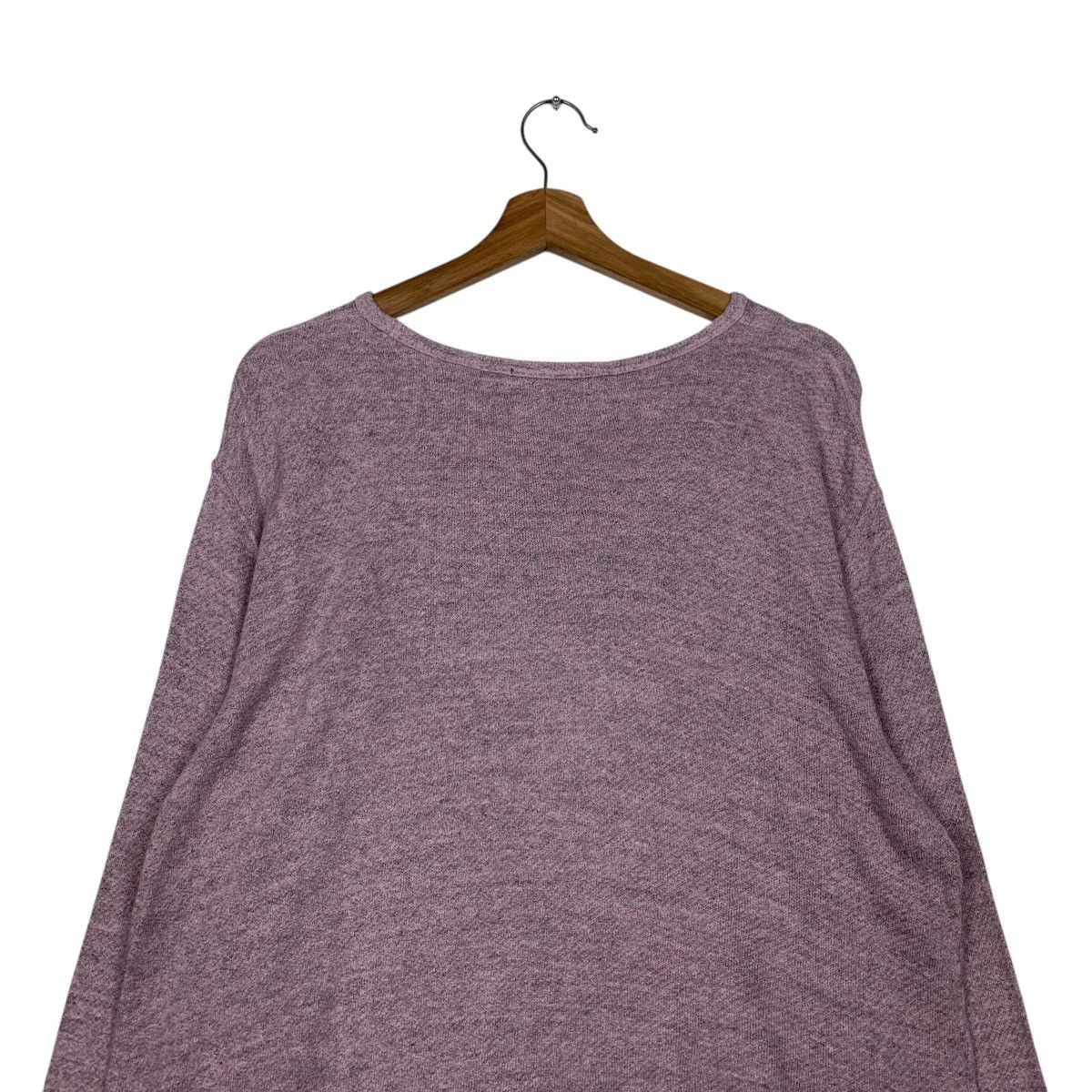 Beams Plus BEAMS Electral College Big Logo Pink Sweater #2426-C108 Size L / US 10 / IT 46 - 8 Thumbnail
