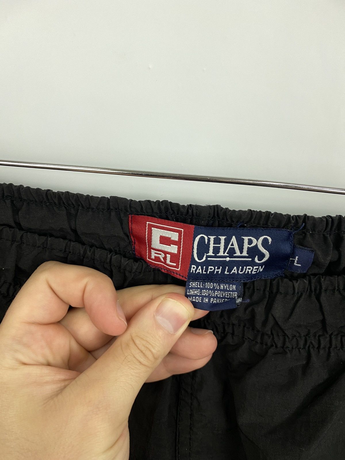 Chaps Ralph Lauren 🇺🇸 Vintage 90s Chaps Ralph Lauren Nylon Shorts Rare Retro Y2K Size US 32 / EU 48 - 5 Thumbnail