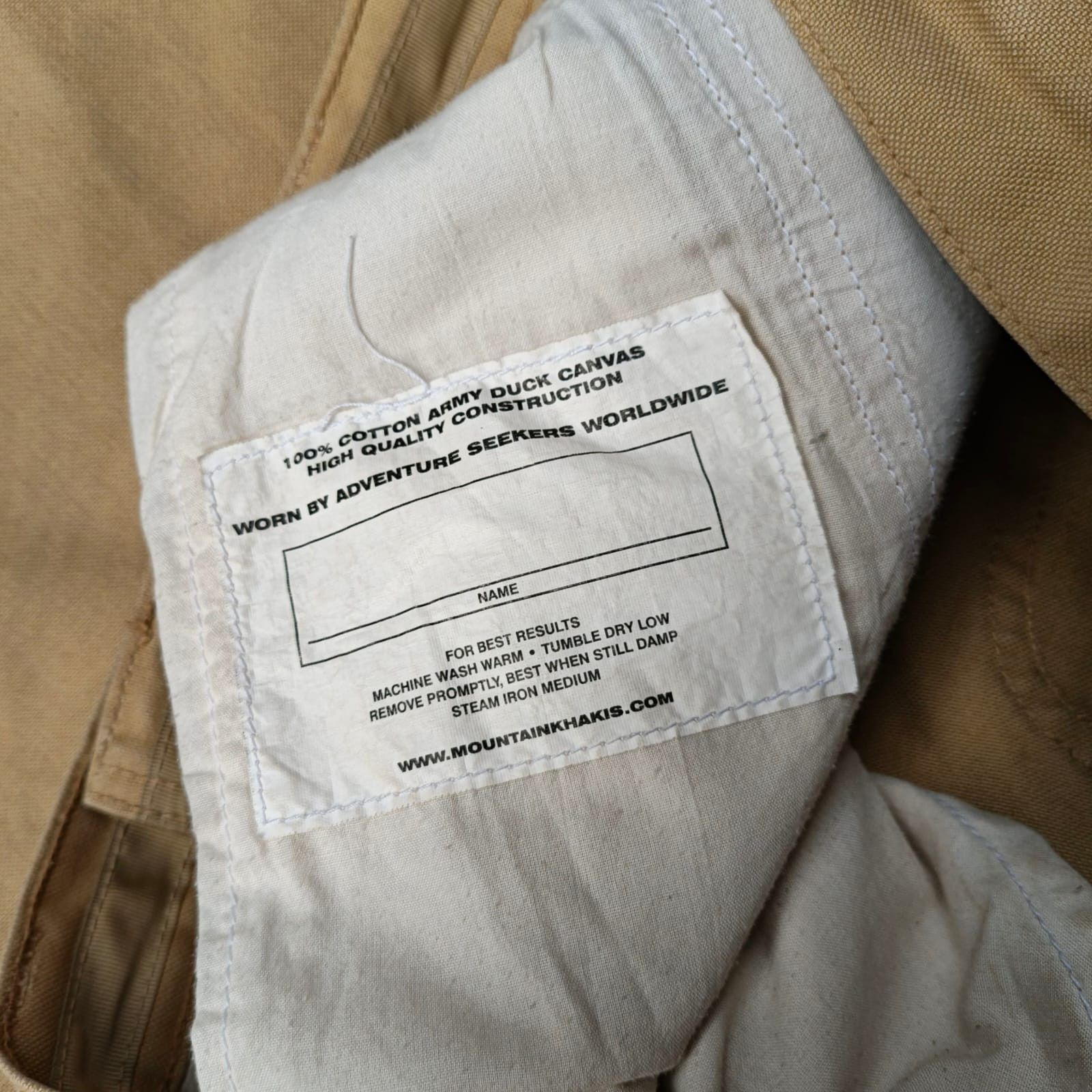 Mountain Khakis Mountain Khakis Duck Canvas Trousers Pants Size US 30 / EU 46 - 9 Thumbnail