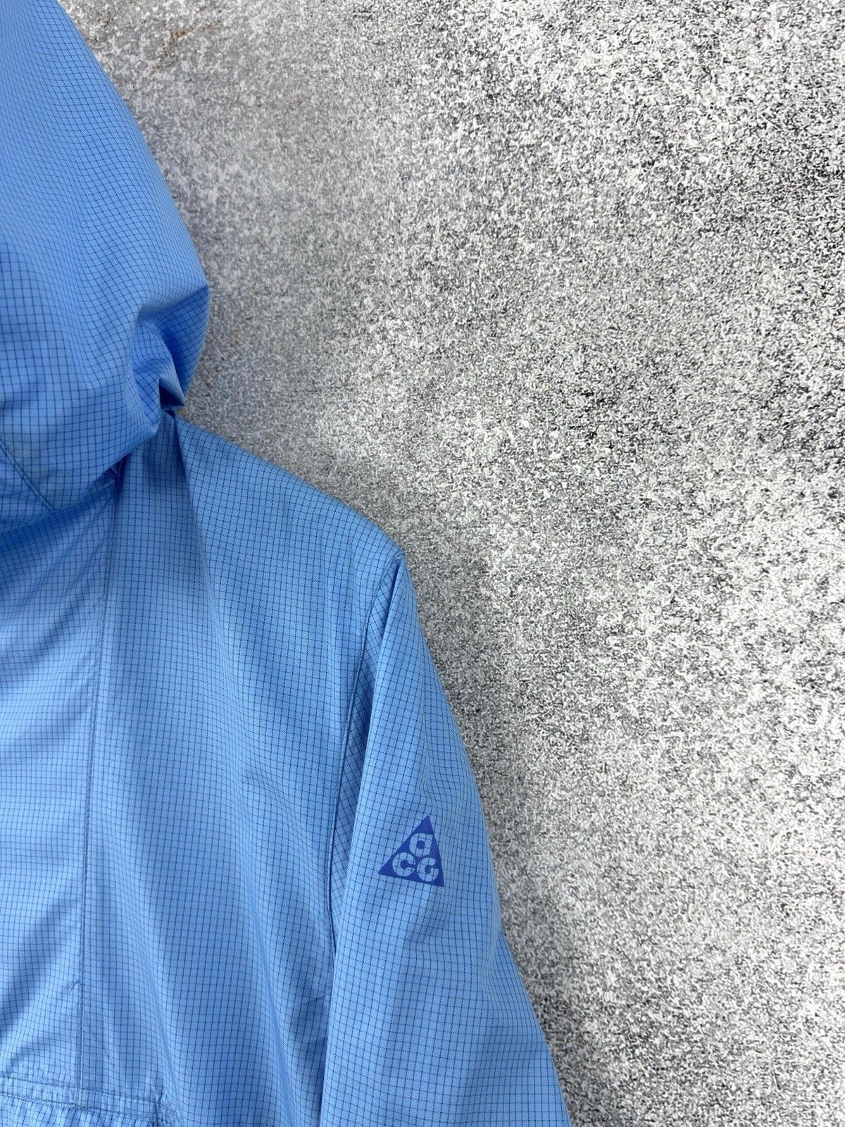 Nike ACG Nike ACG Vintage 2000s Ripstop Pullover Blue Anorak Jacket Size XL / US 12-14 / IT 48-50 - 5 Thumbnail