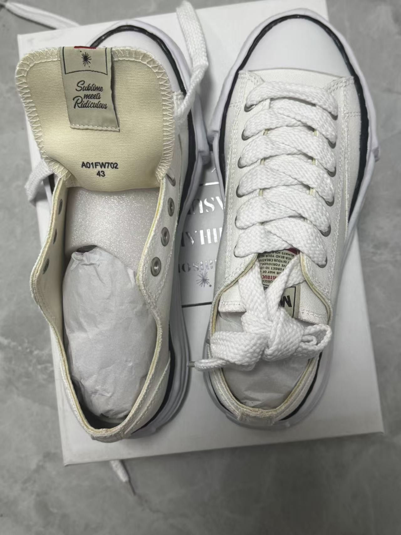 Maison MIHARA YASUHIRO Maison MIHARA YASUHIRO Low-top Sneakers Size US 10 / EU 43 - 4 Thumbnail