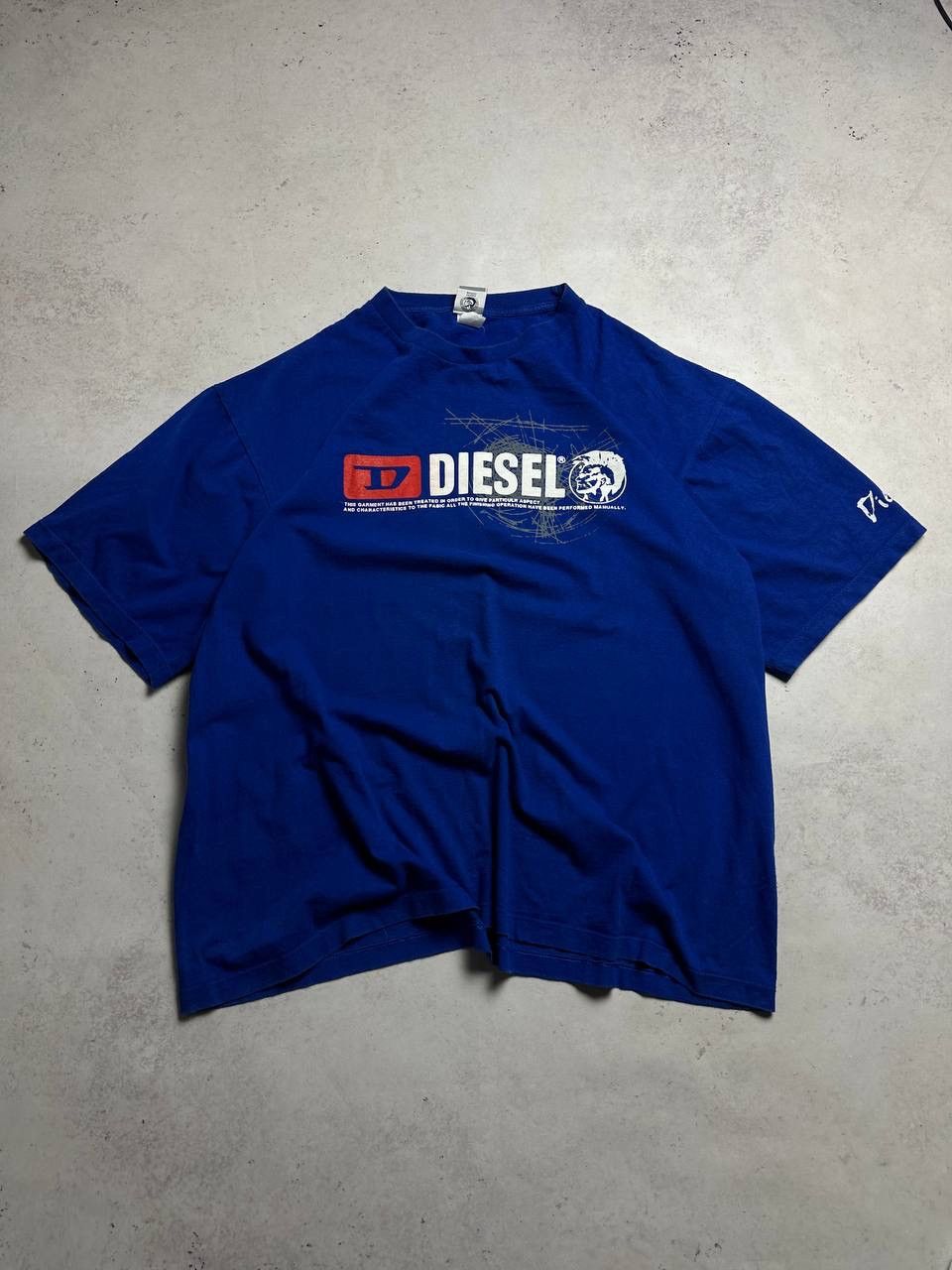 Vintage Diesel Boxy Archival T-shirt Y2K XXL