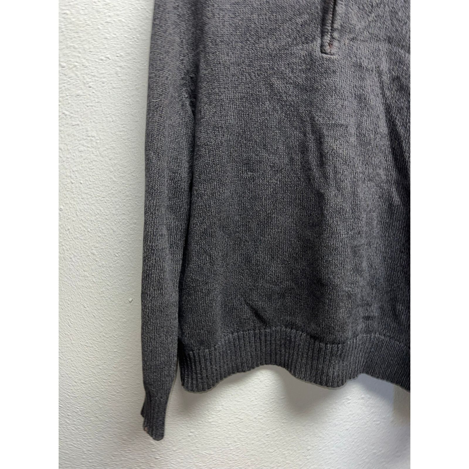 Eddie Bauer Eddie Bauer 1/4 Zip Gray Sweater Sweatshirt Men Large L Size US L / EU 52-54 / 3 - 4 Thumbnail
