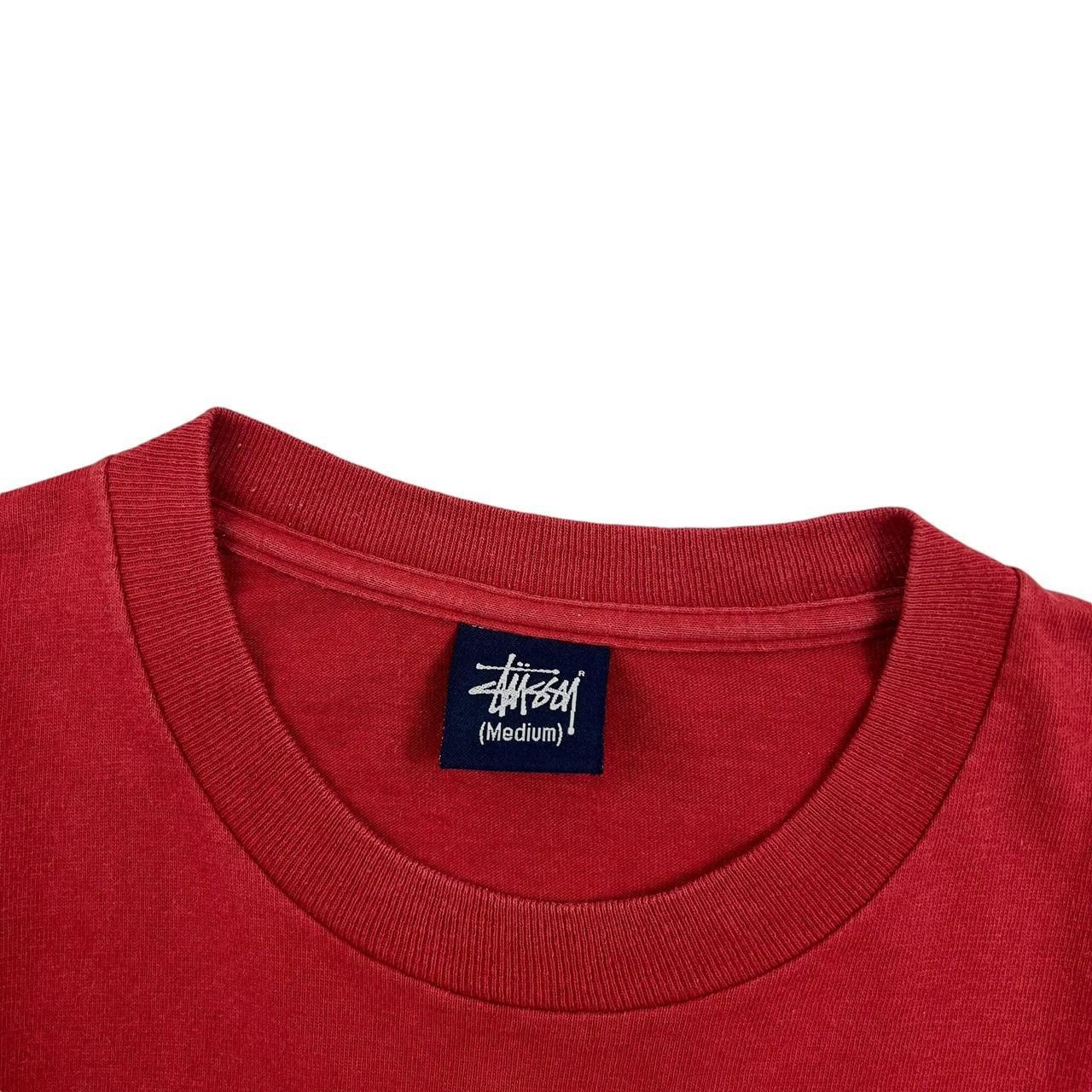 Stussy Vintage Stussy Stop Sign T-shirt Red - Medium Size US M / EU 48-50 / 2 - 3 Thumbnail
