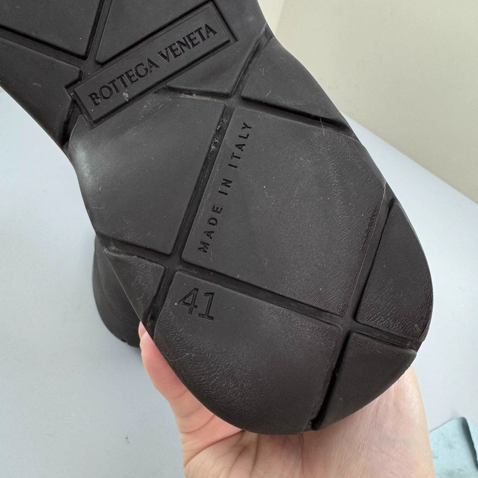 Bottega Veneta Bottega Veneta brown rubber rain boots 41 new 98 Size US 8 / EU 41 - 6 Thumbnail