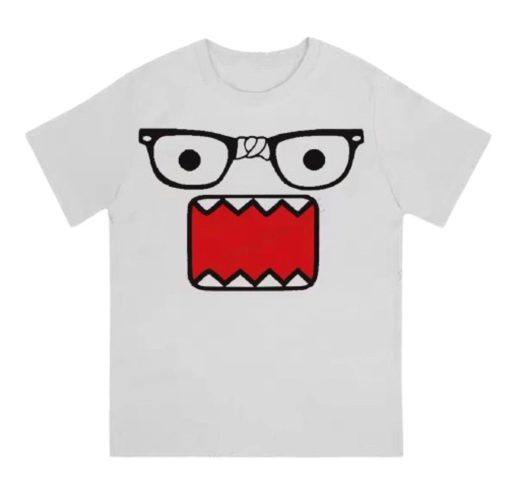 Japanese Brand Streetwear Y2K Vintage Domo Bear Kun Print Hip Hop T-Shirt Size US M / EU 48-50 / 2 - 4 Thumbnail