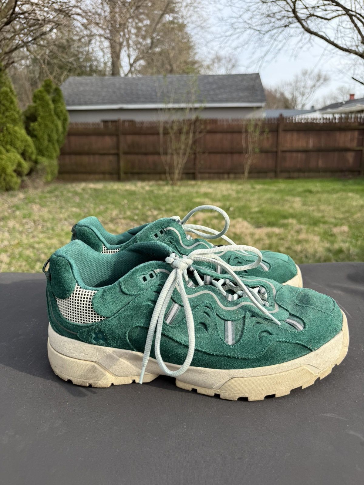 Converse × Golf le Fleur Converse x GOLF le FLEUR Gianno in Evergreen Size US 12 / EU 45 - 1 Thumbnail