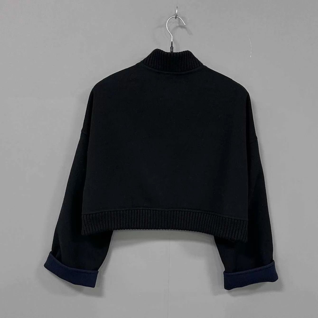 Hermes HERMES Cashmere & Leather Zip-Up Jacket Size M / US 6-8 / IT 42-44 - 3 Thumbnail